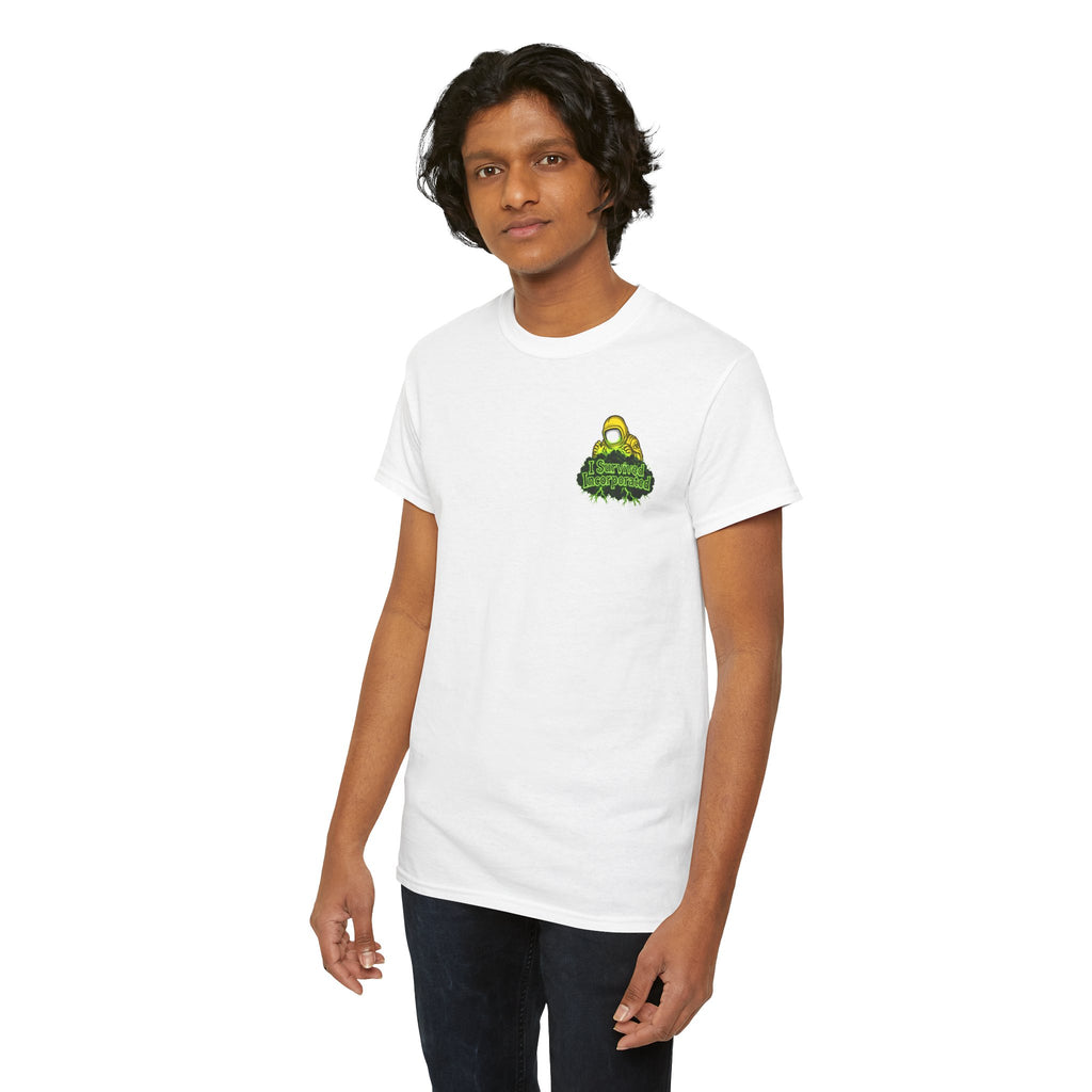 I Survived 2020 — "Please Stand By" Test Pattern Toxic Signal Tee Summer Premiere Unisex Heavy Cotton Tee