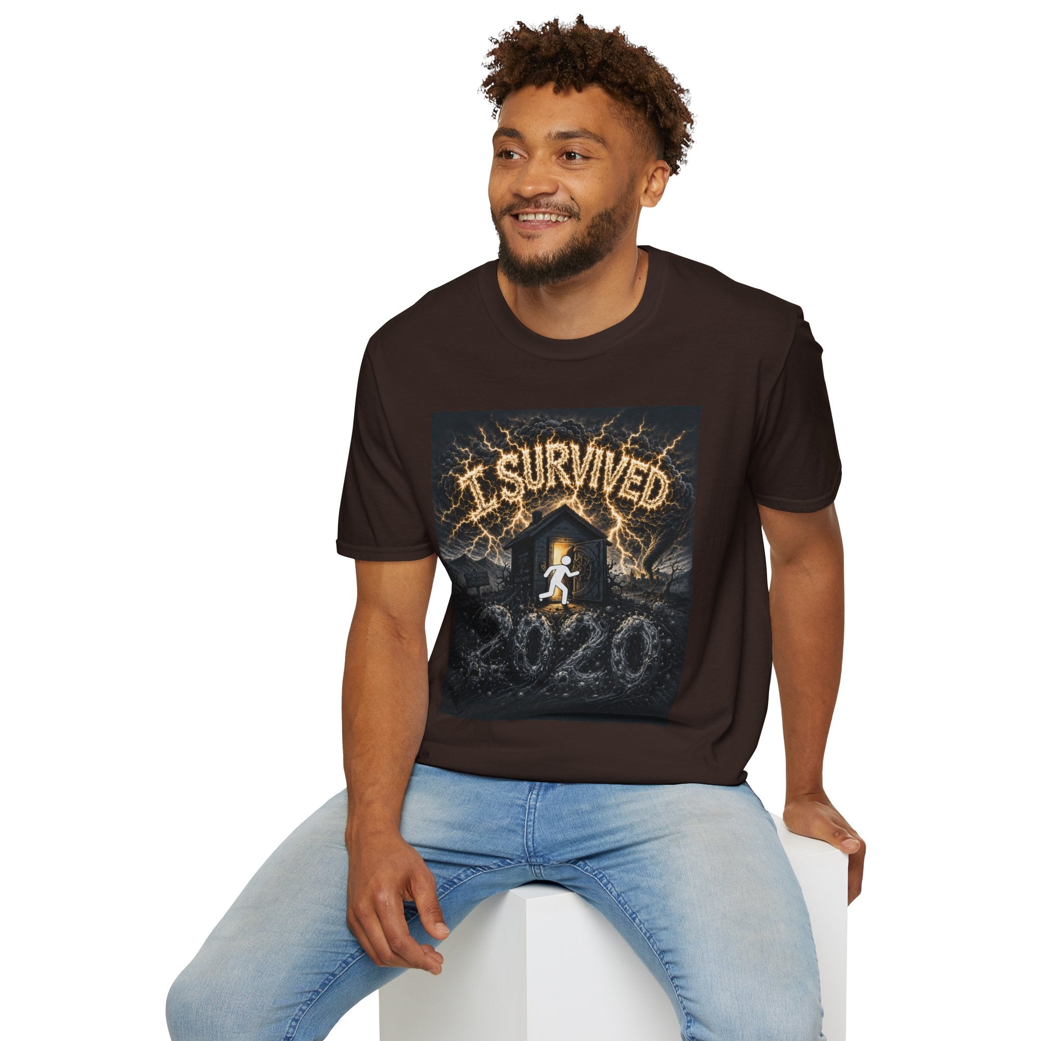 I Survived 2020 — Original PILOT Design Unisex Softstyle T-Shirt