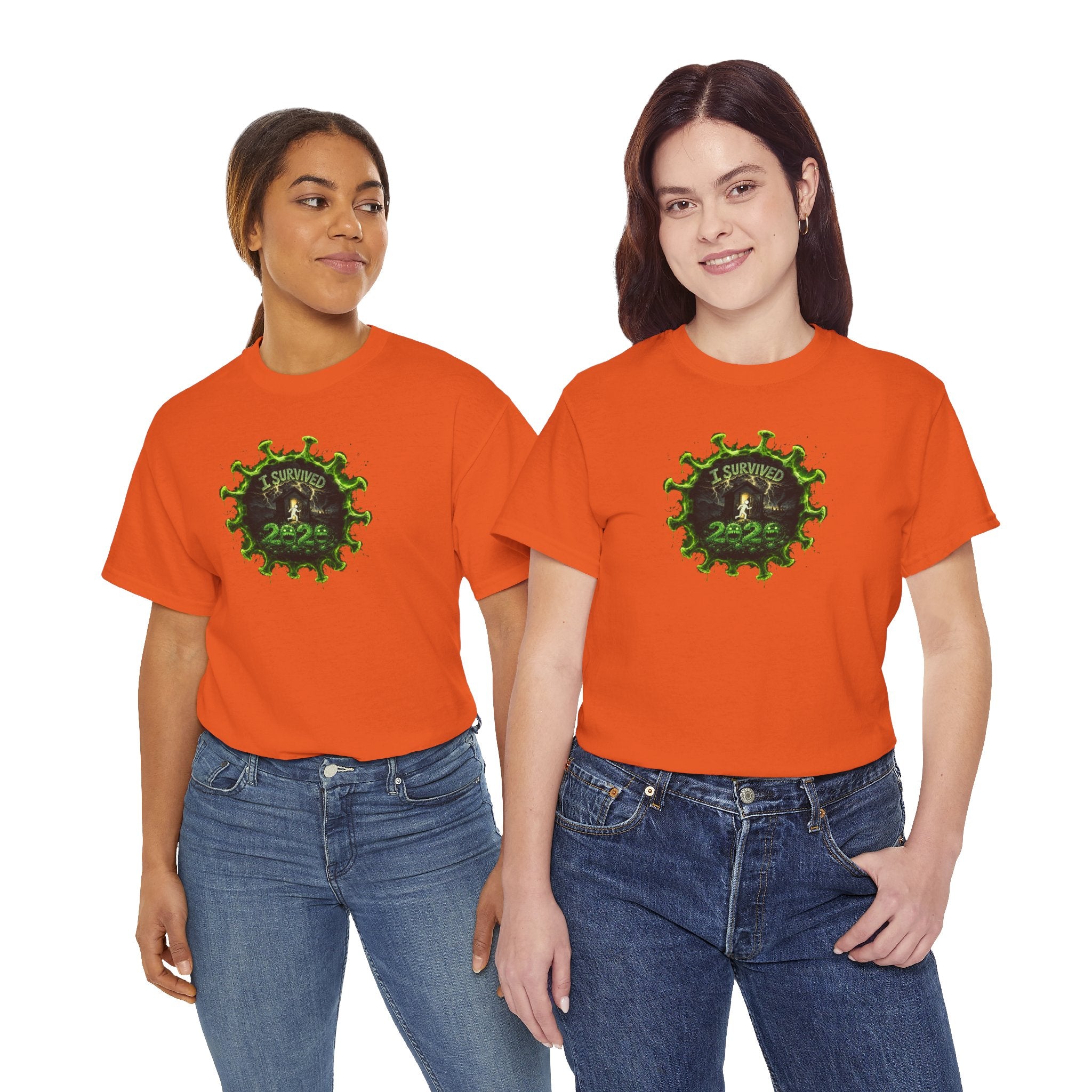 I Survived 2020 — PANDEMIC S1:E4: Director's Cut "Mask Madness" Unisex Heavy Cotton Tee