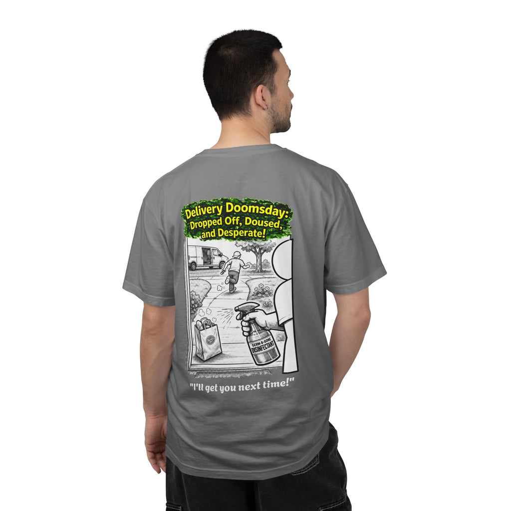 I Survived 2020 — PANDEMIC S1:E5: Director's Cut "Delivery Doomsday" Unisex Garment-Dyed T-shirt