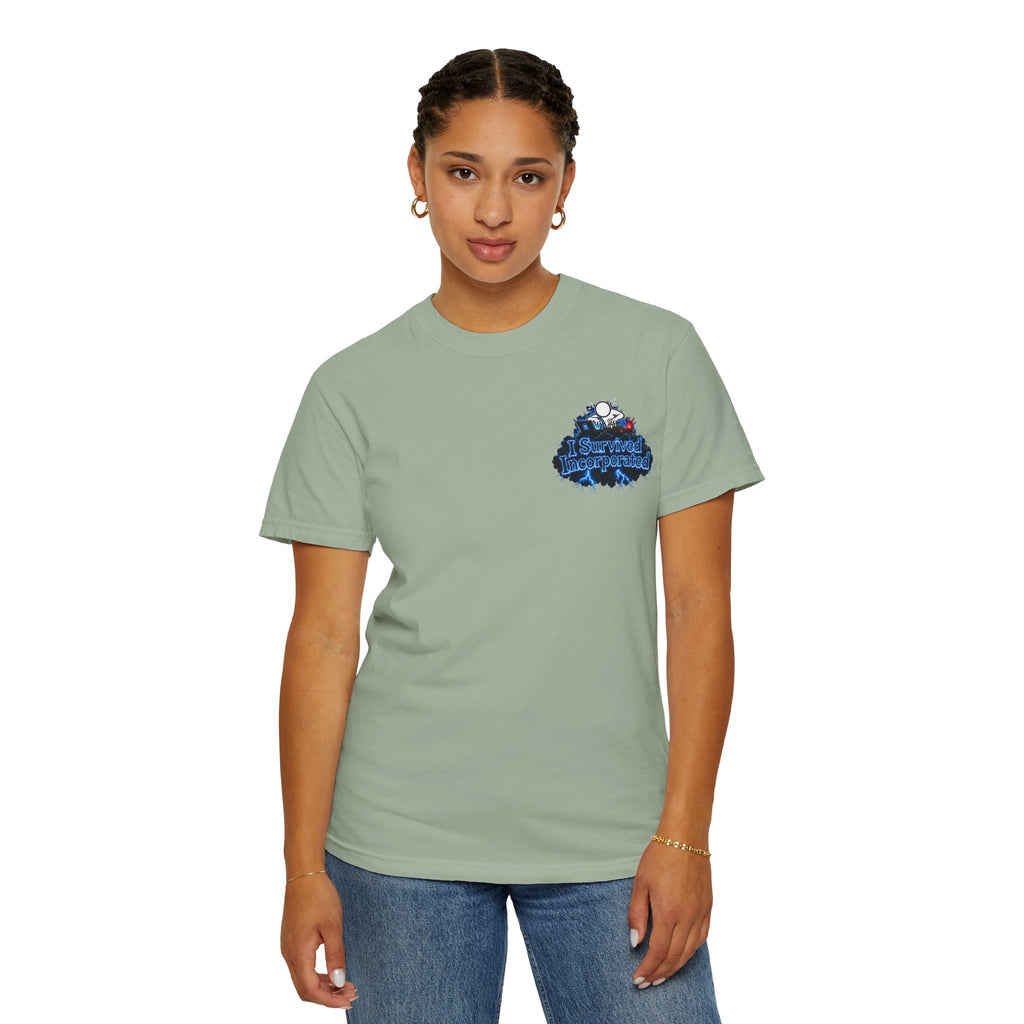 I Survived 2020 — "Please Stand By" Test Pattern Tee Lockdown Special Edition Summer Exclusive Unisex Garment-Dyed T-shirt