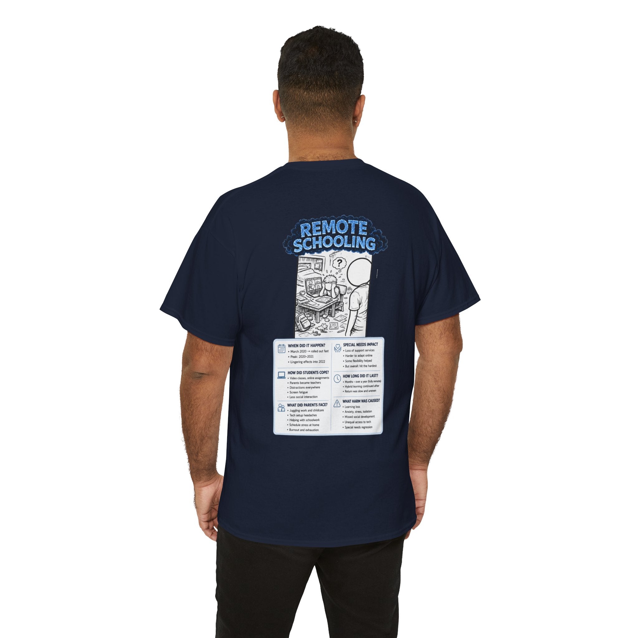 I Survived 2020 — LOCKDOWN S3:E3: "Remote Schooling" Documentary Tee