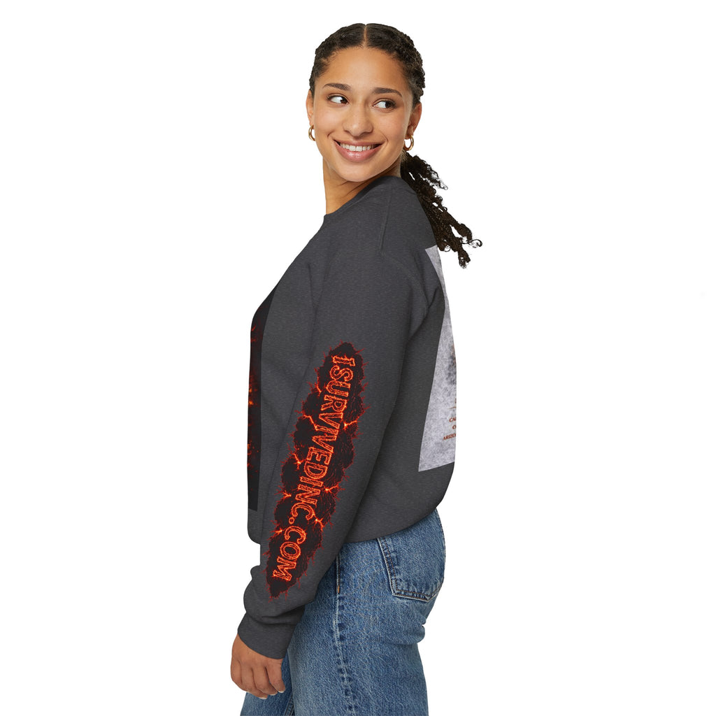 I Survived 2020 — S2:E4 "Western U.S. Wildfire Season" | Mid-Season Finale Pt. 1 | Wildfire Edition Memorial Unisex Heavy Blend™ Crewneck Sweatshirt