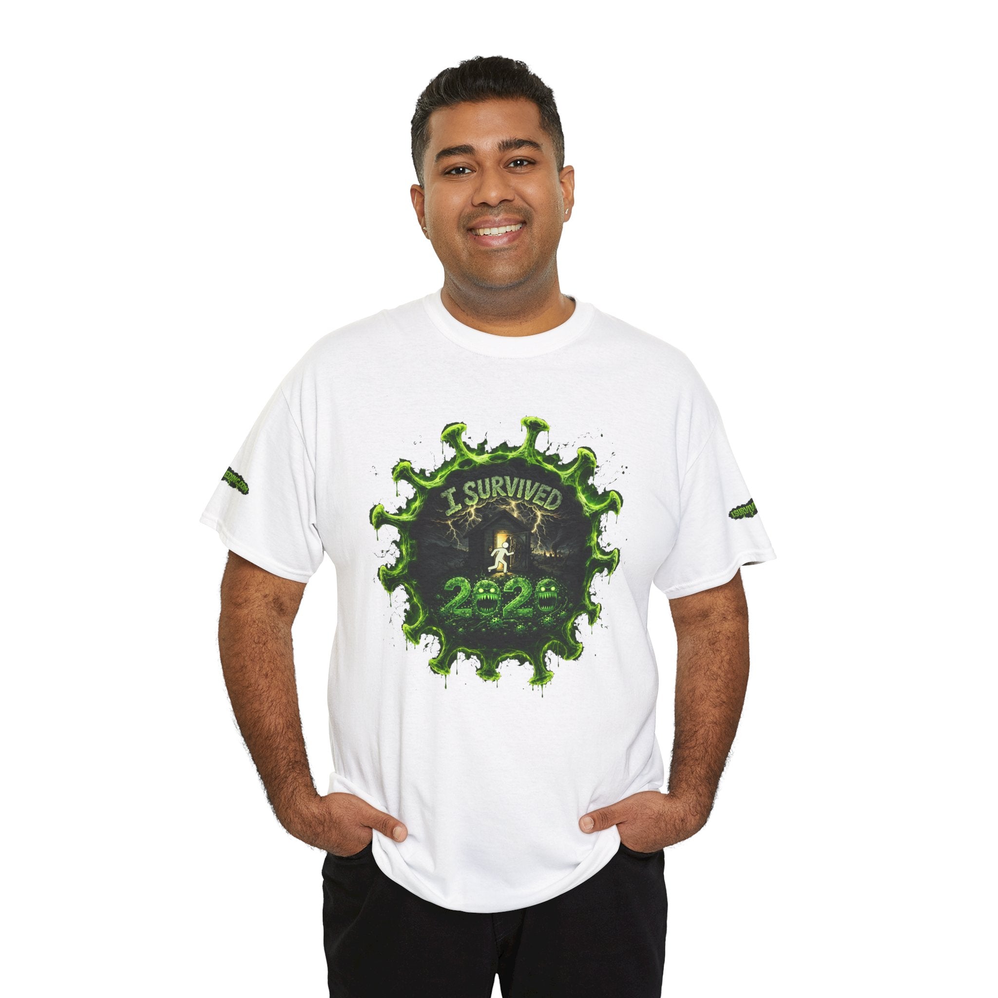 I Survived 2020 — Director's Cut S1:E3 "The Jab!" | Pandemic Edition Unisex Heavy Cotton Tee (Special Edition)