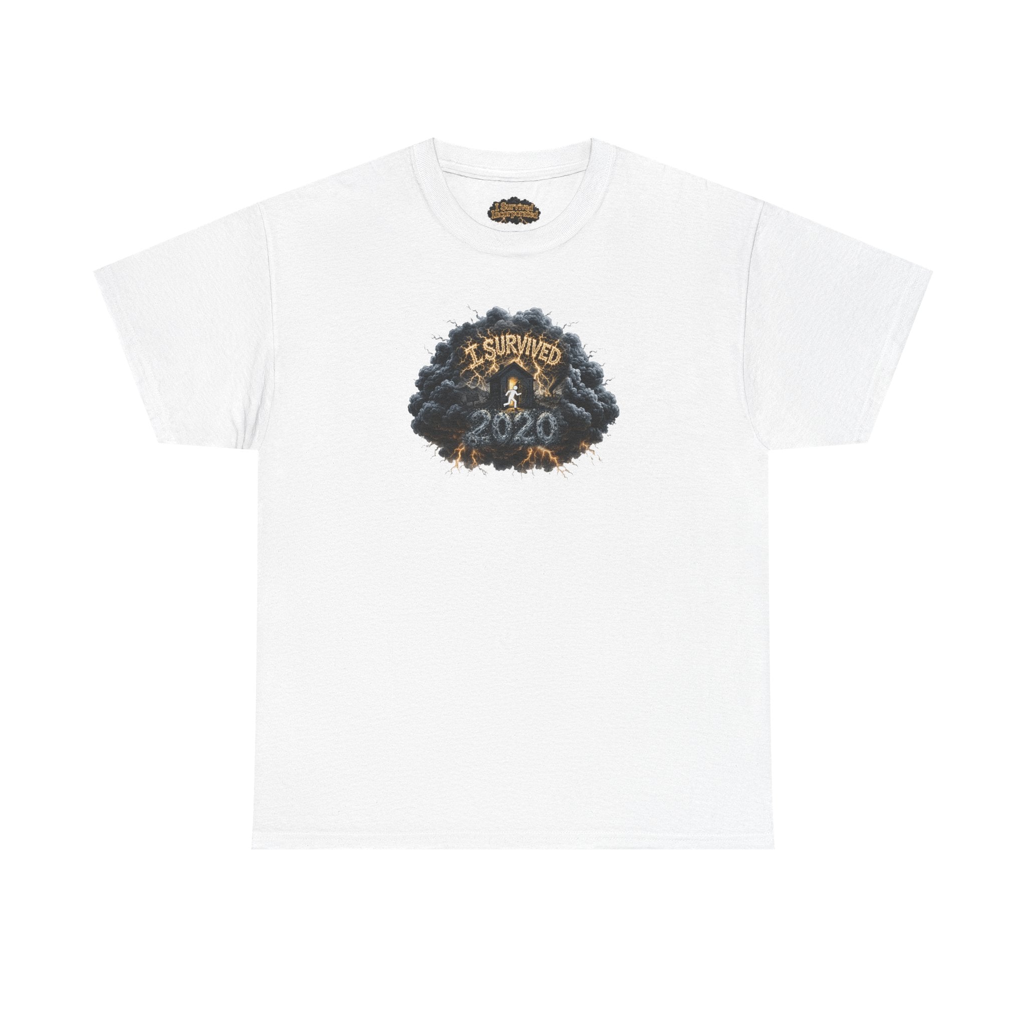 I Survived 2020 —  Original PILOT Design: Director's Cut Unisex Heavy Cotton Tee