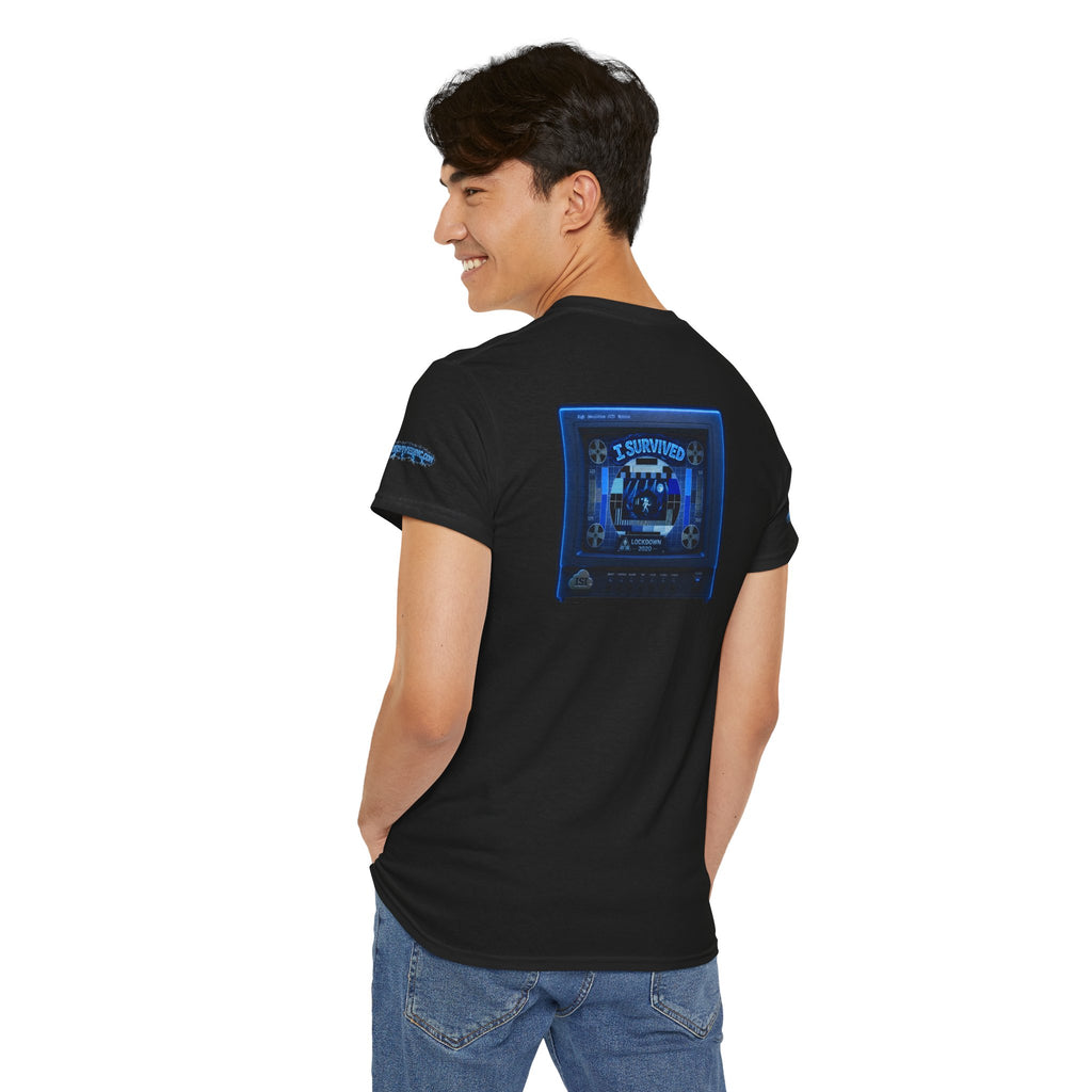 I Survived 2020 — "Please Stand By" Test Pattern Tee Lockdown Special Edition Summer Exclusive Unisex Heavy Cotton Tee