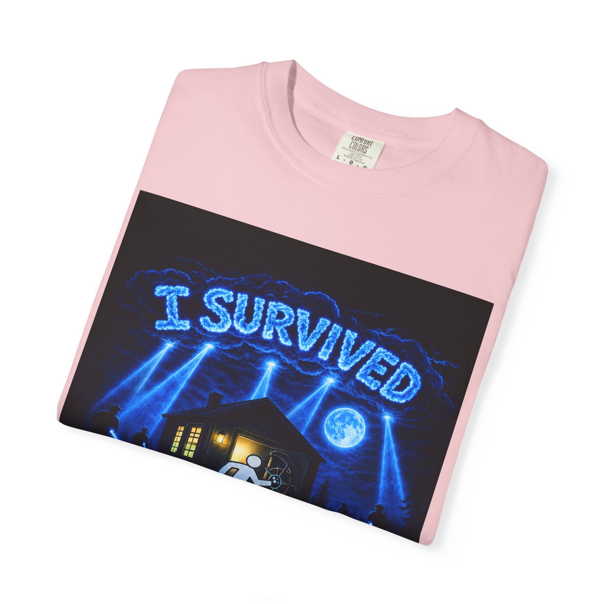 I Survived 2020 — LOCKDOWN S3:E2: "Dating Under Lockdown" Unisex Garment-Dyed T-shirt