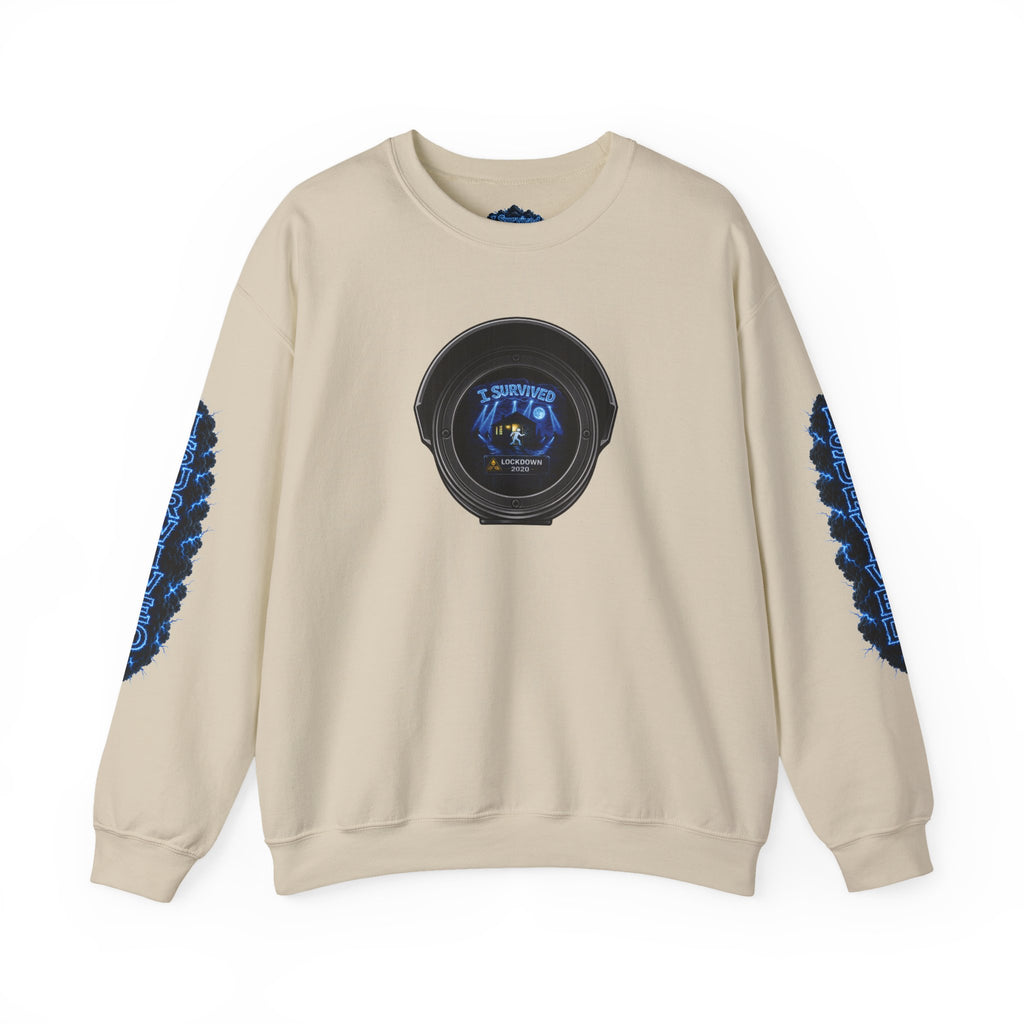 I Survived 2020 — LOCKDOWN S3:E3: Director's Cut Special Edition "Remote Schooling" Unisex Heavy Blend™ Crewneck Sweatshirt