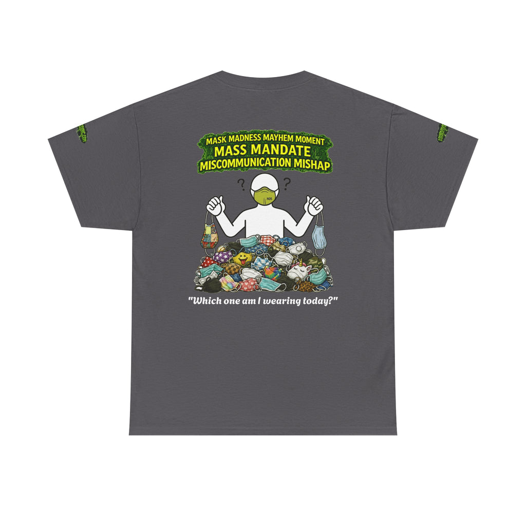 I Survived 2020 — PANDEMIC S1:E4: Director's Cut Special Edition "Mask Madness" Unisex Heavy Cotton Tee