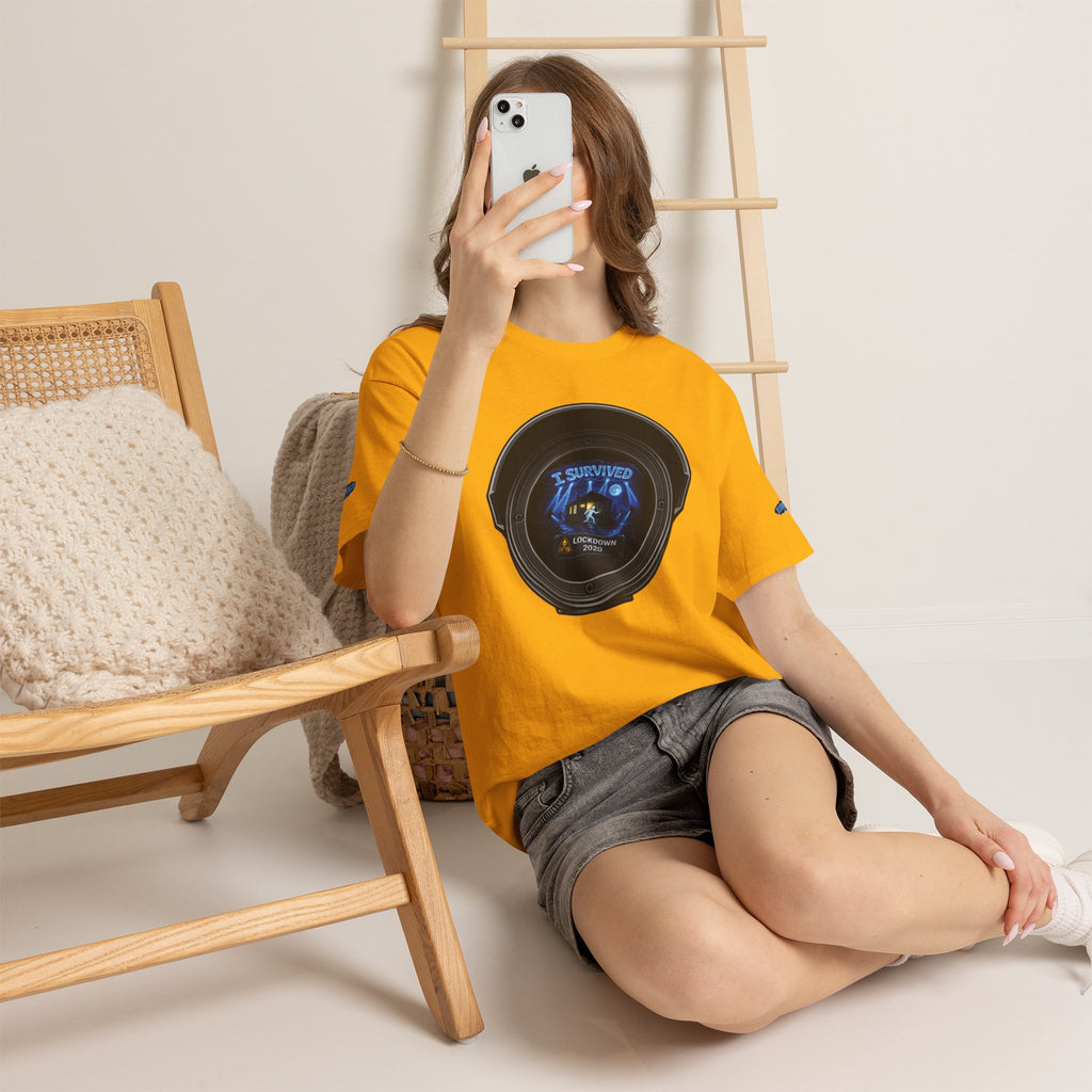I Survived 2020 — Director's Cut S3:E1 "Quarantine" | Lockdown Edition Documentary Unisex Heavy Cotton Tee (SPECIAL EDITION)
