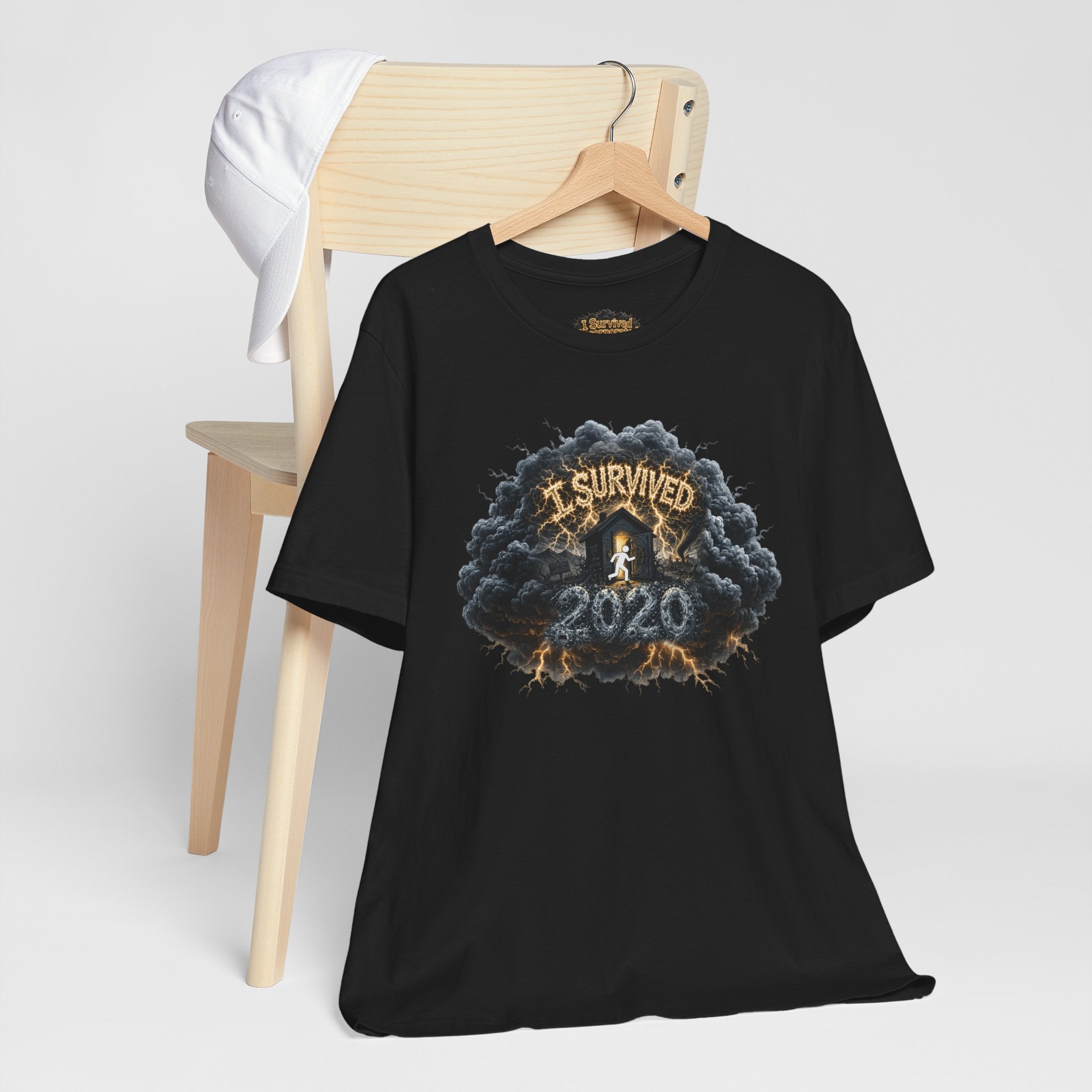 I Survived 2020 — Director's Cut Original Design Teaser Tee | Season 1 Premiere Drop Unisex Jersey Short Sleeve Tee