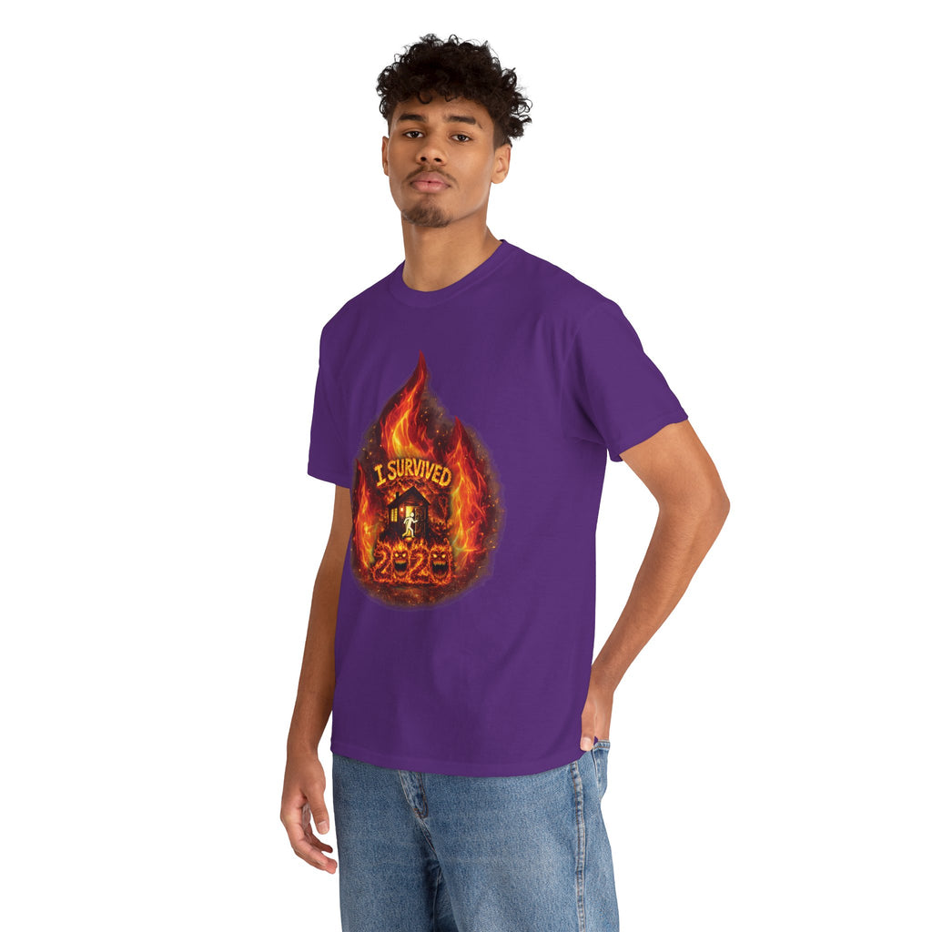 I Survived 2020 — Director's Cut S2:E2 "The Bobcat Fire" | Wildfire Edition Memorial Unisex Heavy Cotton Tee