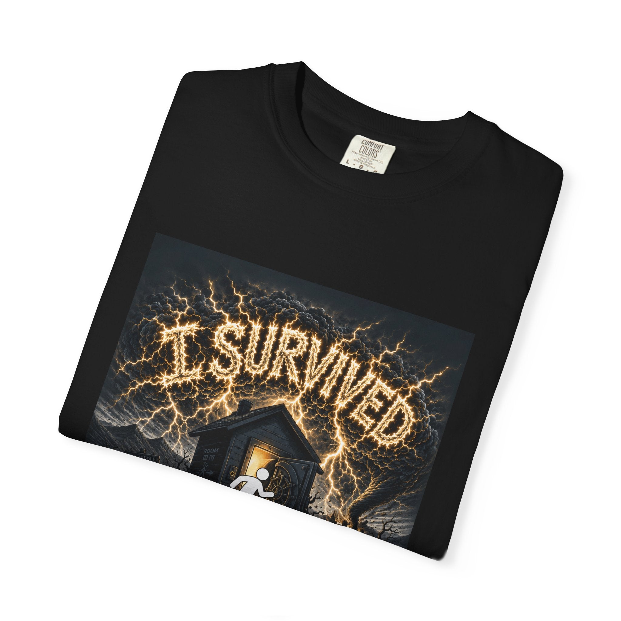 I Survived 2020 — Original Design Teaser Tee | Season 1 Premiere Drop Unisex Garment-Dyed T-shirt