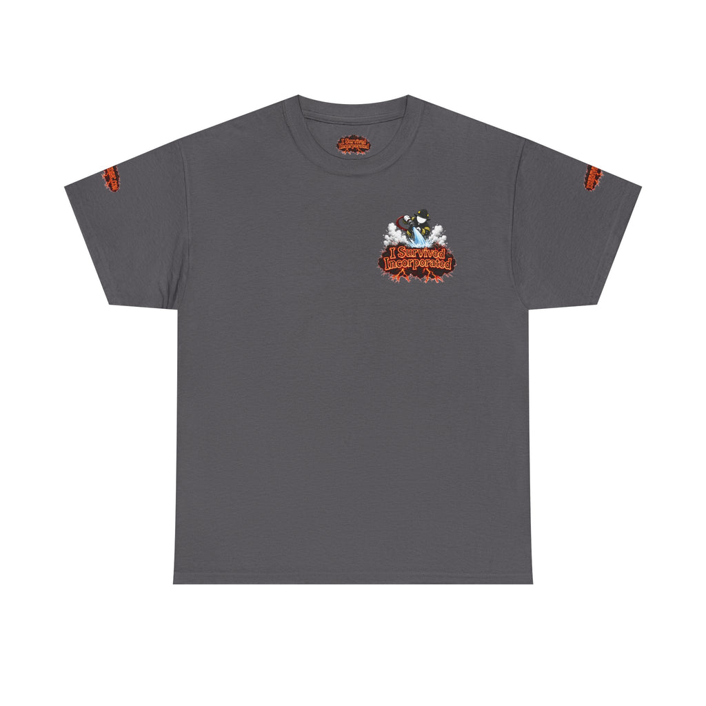 I Survived 2020 — "Please Stand By" Test Pattern Tee Wildfire Signal Special Edition Summer Premiere Unisex Heavy Cotton Tee
