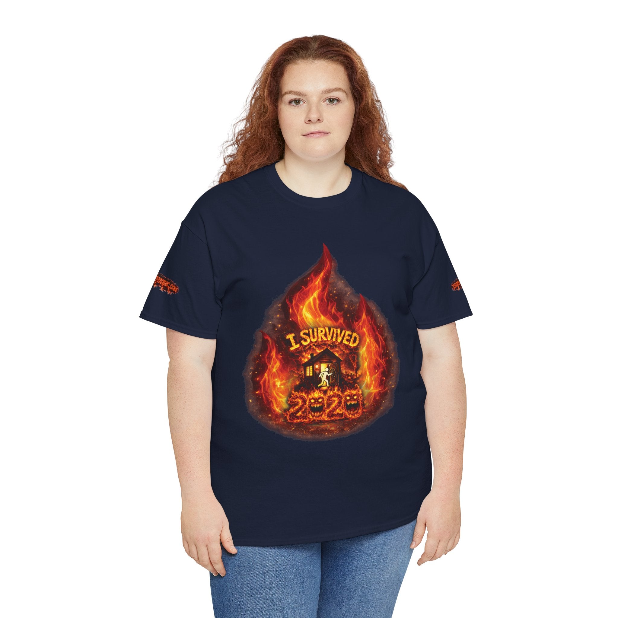 I Survived 2020 — Director's Cut S2:E1 "Berry Creek" | Wildfire Edition Memorial Unisex Heavy Cotton Tee (SPECIAL EDITION)