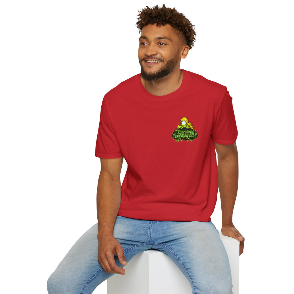 I Survived 2020 — "Please Stand By" Test Pattern Toxic Signal Tee Summer Premiere Unisex Softstyle T-Shirt