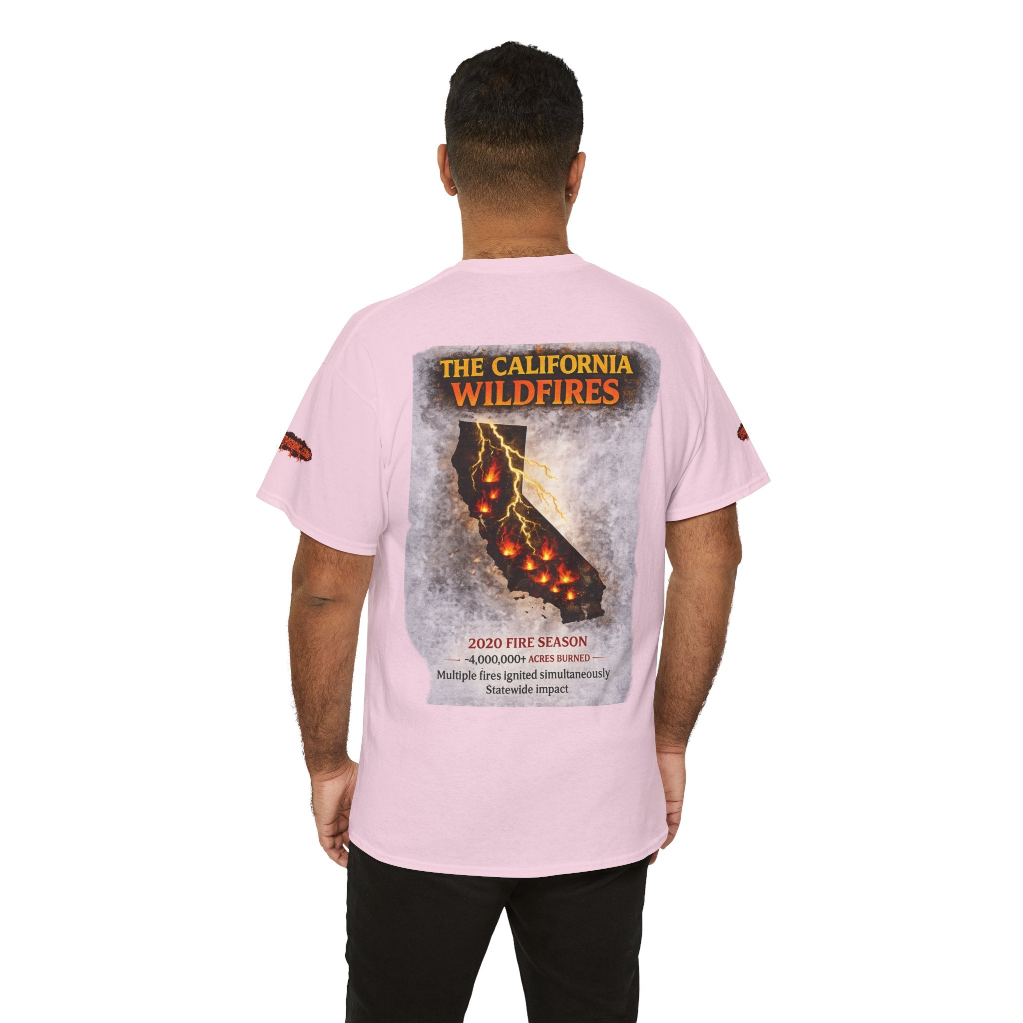 I Survived 2020 — Director's Cut S2:E3 "The California Wildfires" | Wildfire Edition Memorial Unisex Heavy Cotton Tee (SPECIAL EDITION)