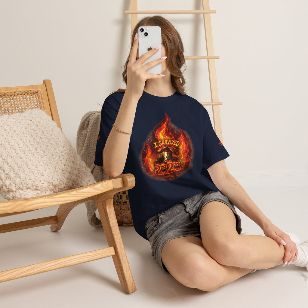 I Survived 2020 — Director's Cut S2:E1 "Berry Creek" | Wildfire Edition Memorial Unisex Heavy Cotton Tee (SPECIAL EDITION)
