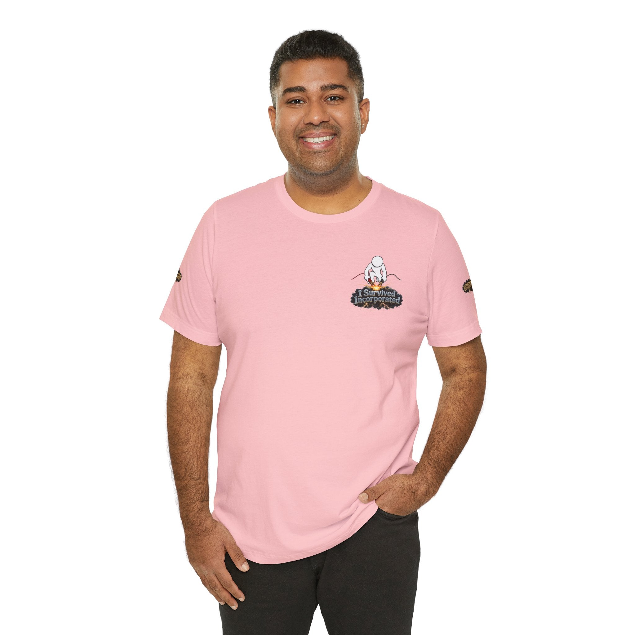 I Survived 2020 — "Please Stand By" Test Pattern Tee Special Edition Summer Premier Unisex Jersey Short Sleeve Tee