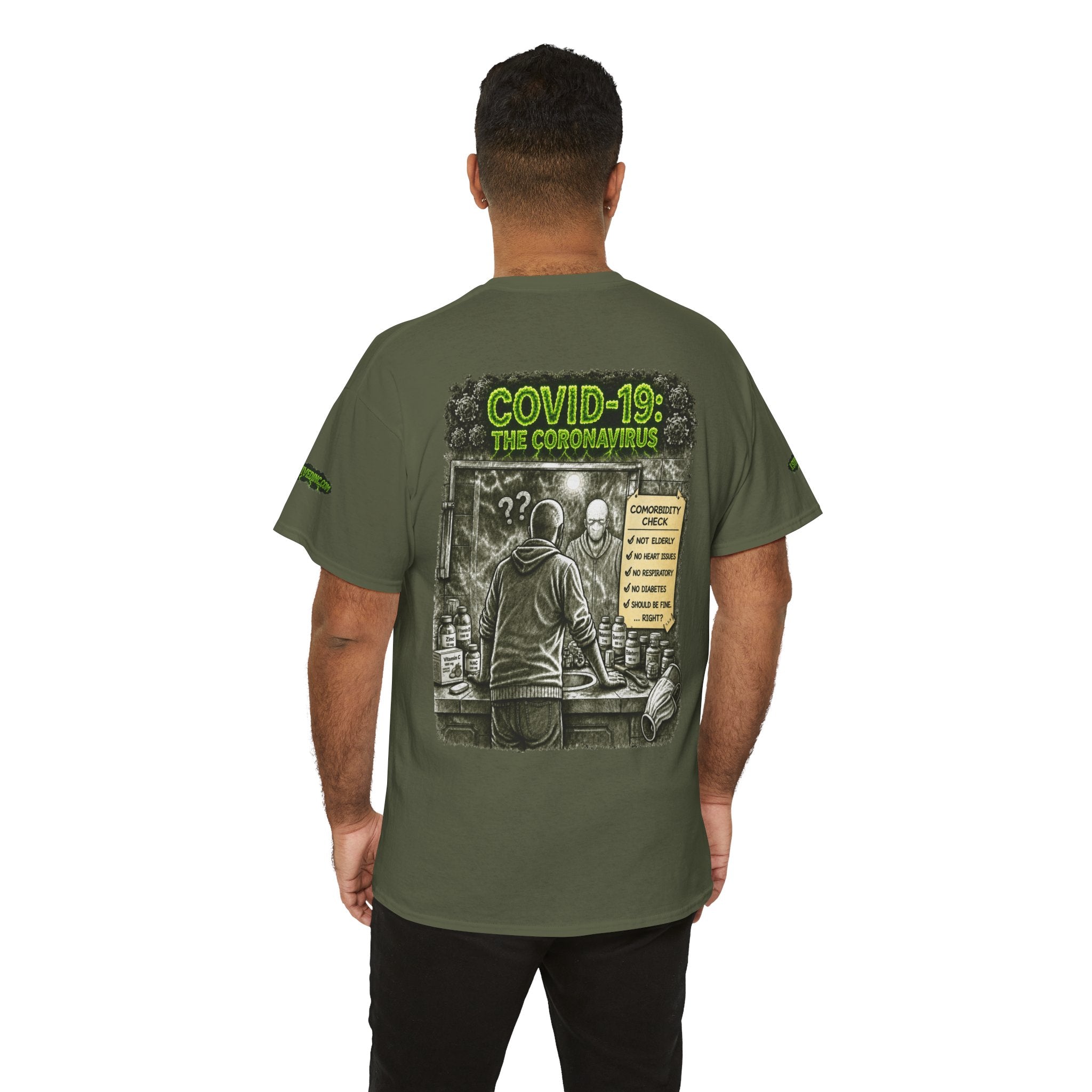 I Survived 2020 — PANDEMIC S1:E1: Special Edition "COVID-19: The Coronavirus" Unisex Heavy Cotton Tee