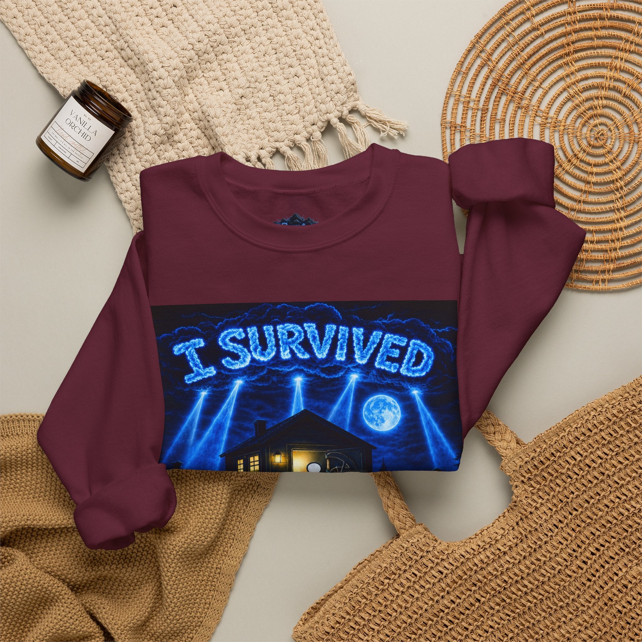 I Survived 2020 — LOCKDOWN S3:E1: "Quarantine" Unisex Heavy Blend™ Crewneck Sweatshirt