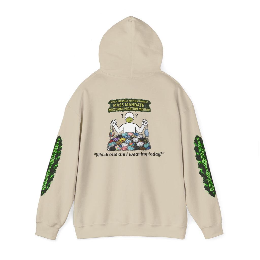 I Survived 2020 — Director's Cut S1:E4 "Mask Madness Mayhem Moment" | Pandemic Edition Hoodie Sweatshirt
