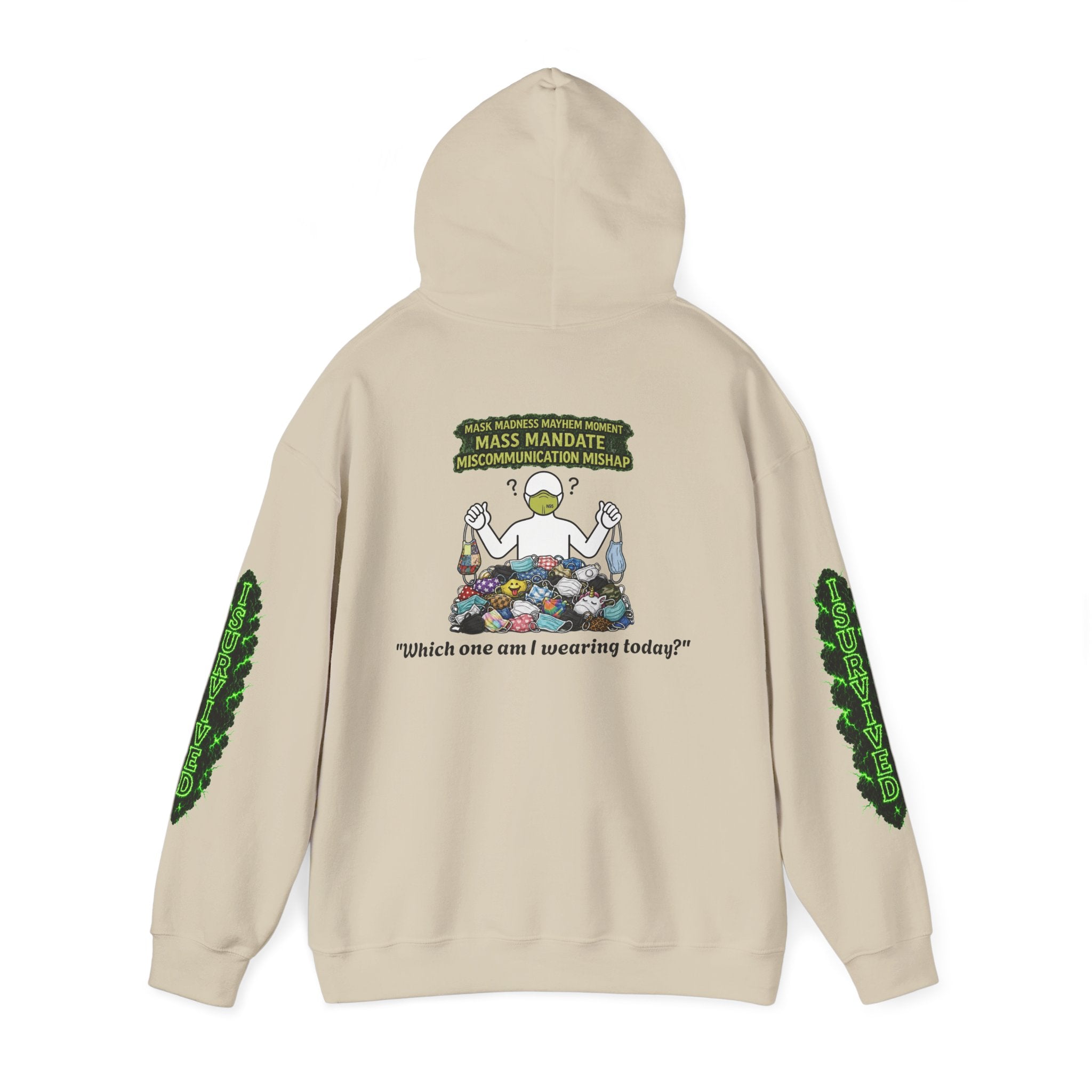 I Survived 2020 — Director's Cut S1:E4 "Mask Madness Mayhem Moment" | Pandemic Edition Hoodie Sweatshirt
