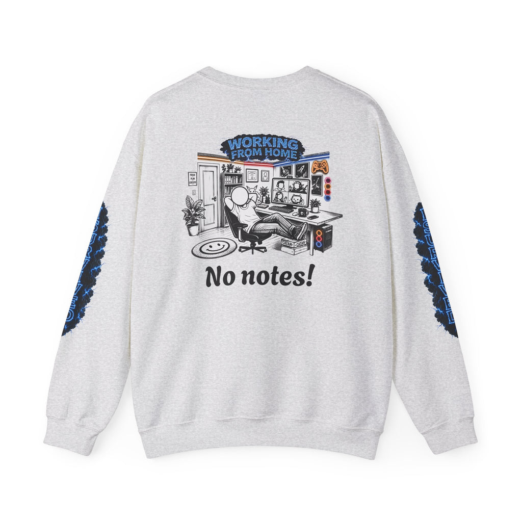 I Survived 2020 — LOCKDOWN S3:E4: Director's Cut "Working From Home" Unisex Heavy Blend™ Crewneck Sweatshirt