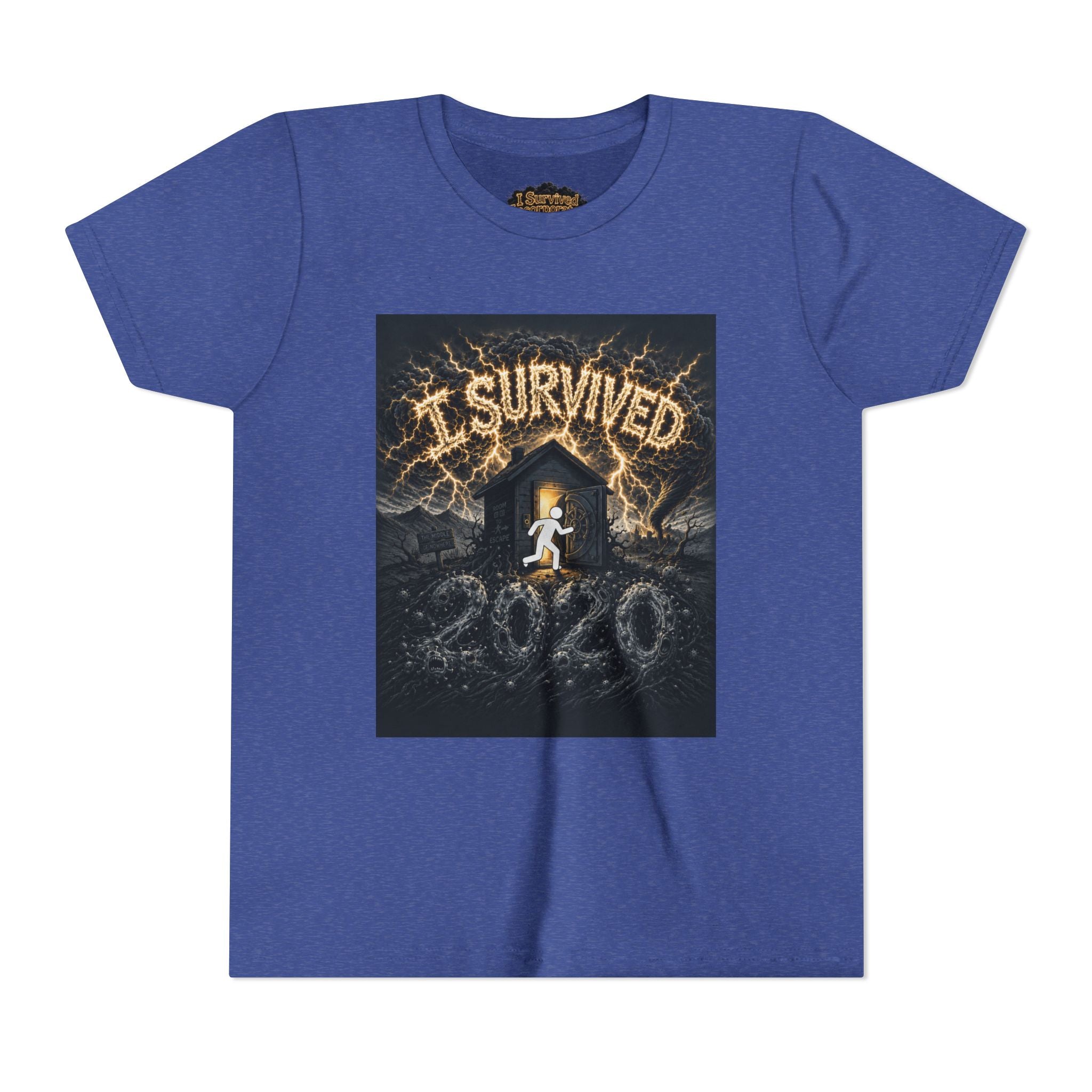 I Survived 2020 — Original Design Teaser Tee | Season 1 Premiere Drop Youth Short Sleeve Tee (SPECIAL EDITION)