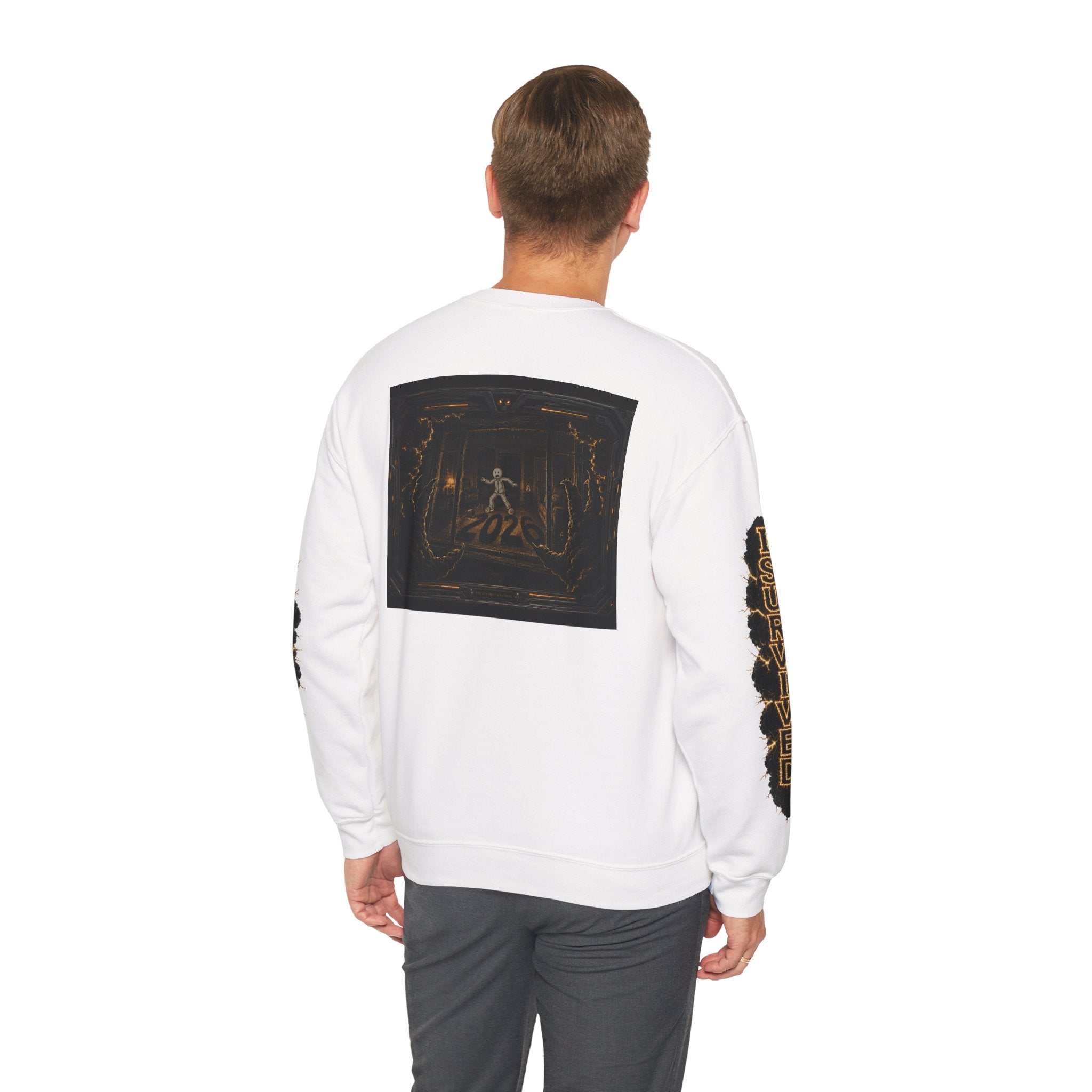 I Survived 2020 — Original PILOT Design: Director's Cut Special Edition Unisex Heavy Blend™ Crewneck Sweatshirt