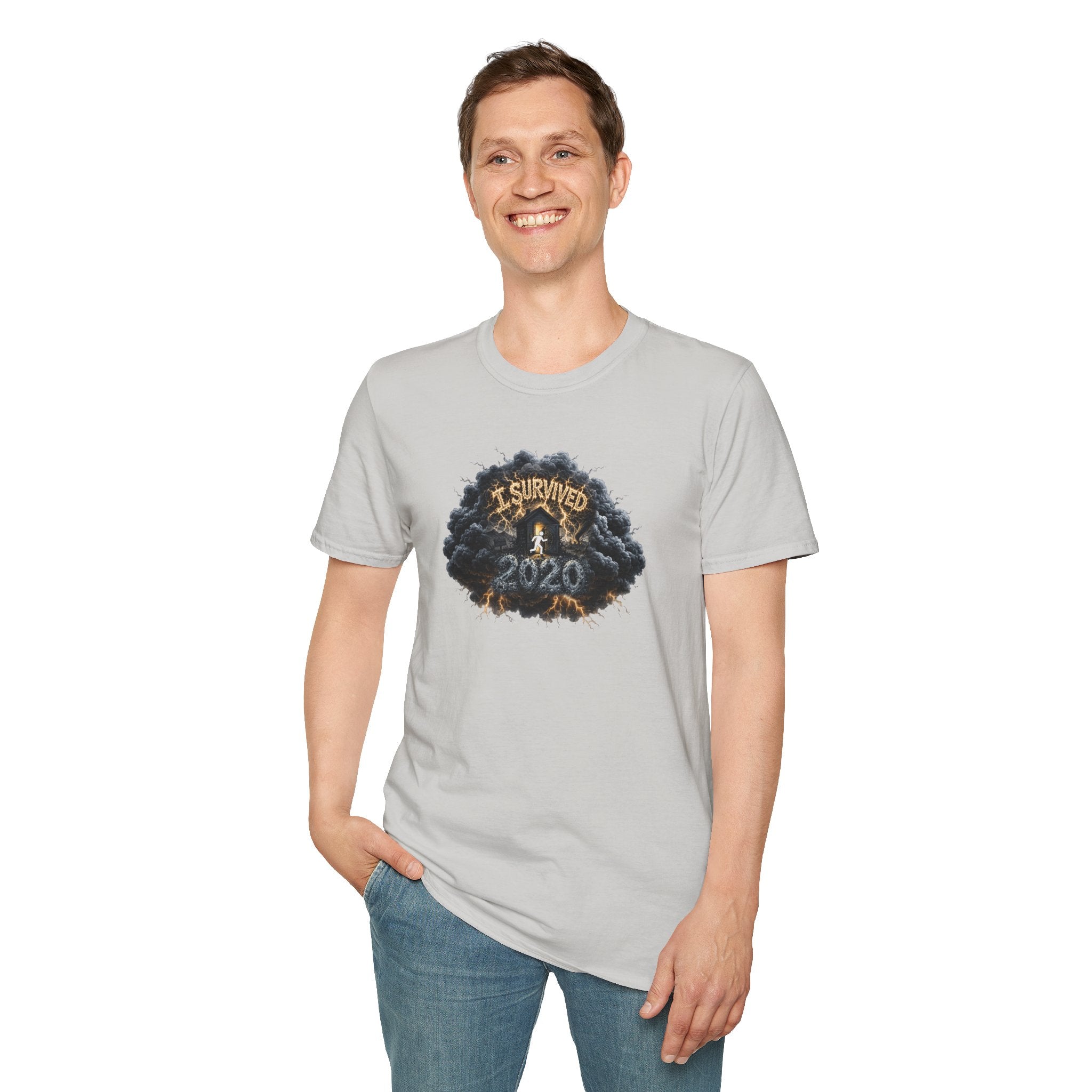 I Survived 2020 —  Original PILOT Design: Director's Cut Unisex Softstyle T-Shirt