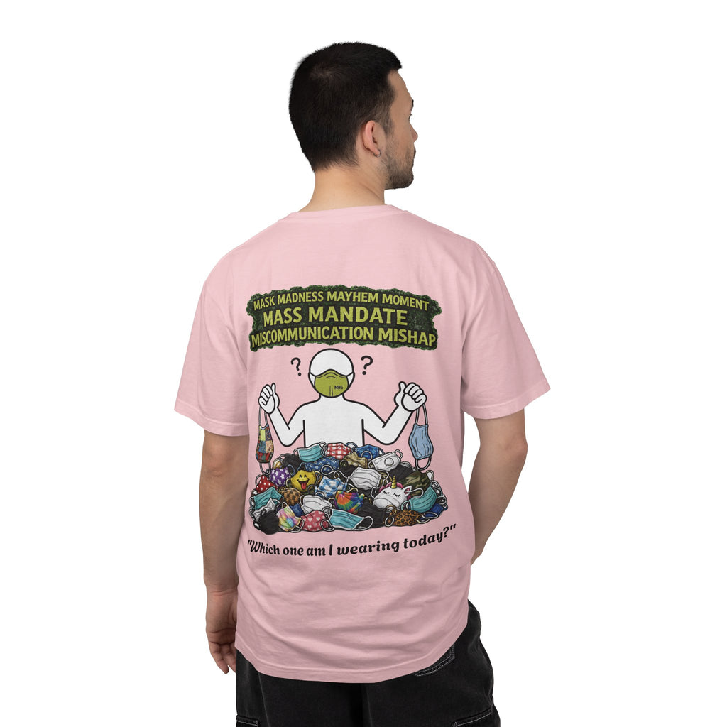 I Survived 2020 — Director's Cut S1:E4 "Mask Madness Mayhem Moment" | Pandemic Edition Unisex Garment-Dyed T-shirt