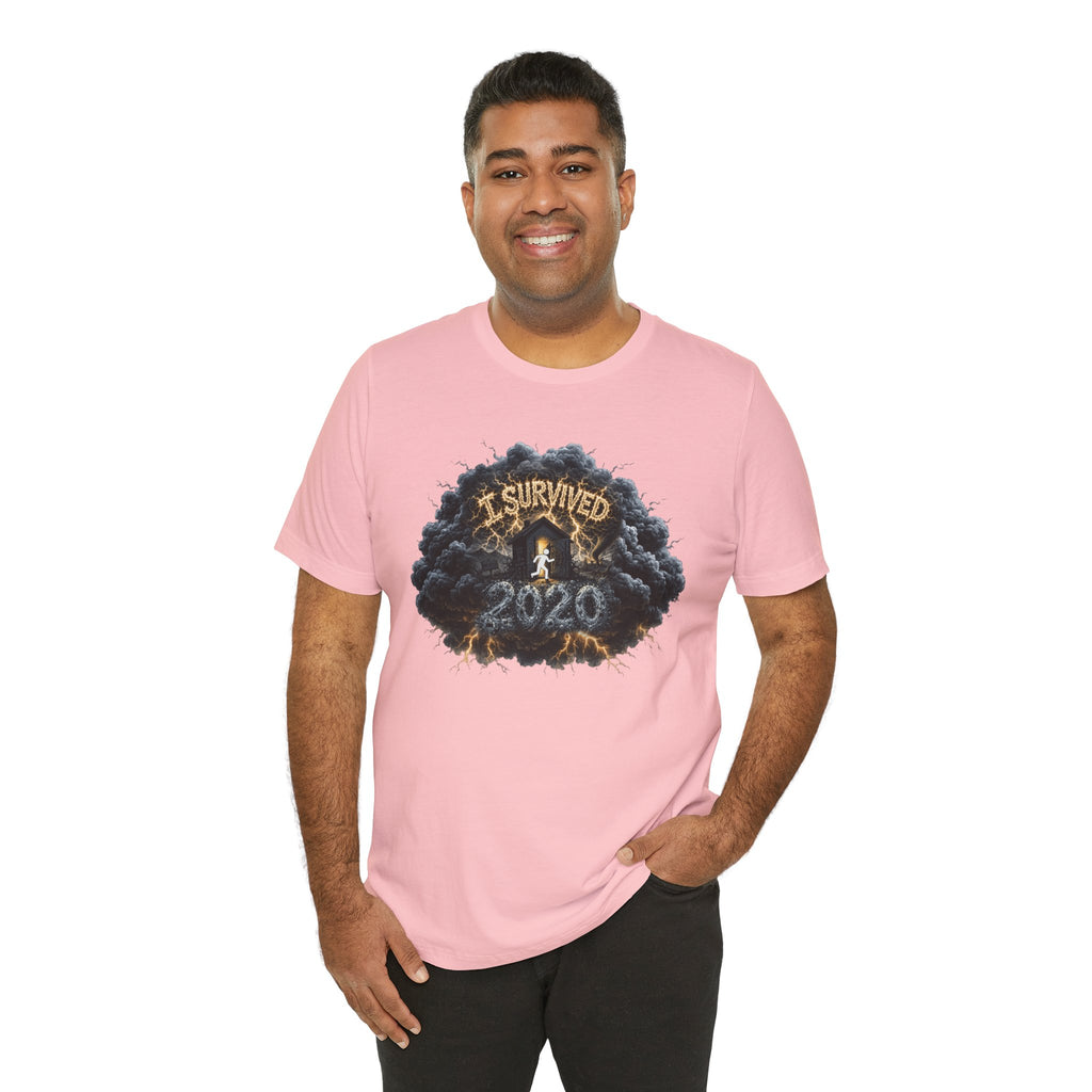 I Survived 2020 — Director's Cut Original Design Teaser Tee | Season 1 Premiere Drop Unisex Jersey Short Sleeve Tee