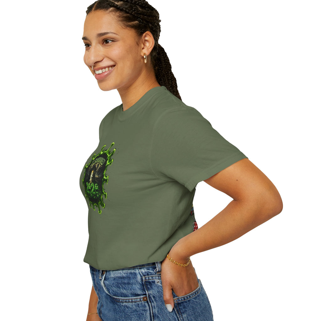 I Survived 2020 — PANDEMIC S1:E4: Director's Cut "Mask Madness" Unisex Garment-Dyed T-shirt