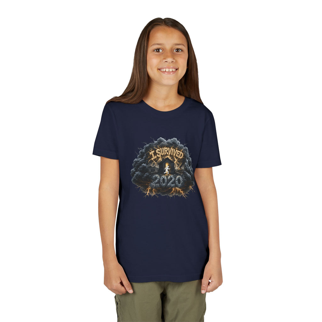 I Survived 2020 — Director's Cut Original Design Teaser Tee | Season 1 Premiere Drop Youth Short Sleeve Tee