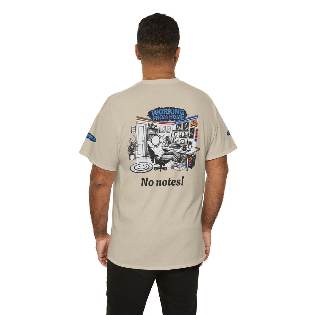 I Survived 2020 — LOCKDOWN S3:E4: Special Edition "Working From Home" Unisex Heavy Cotton Tee