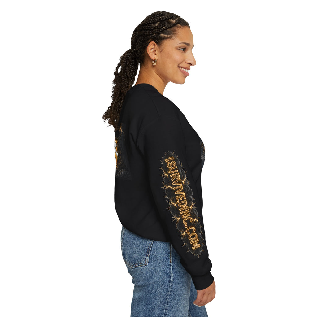 I Survived 2020 — Original Design Teaser Tee | Season 1 Premiere Drop Unisex Heavy Blend™ Crewneck Sweatshirt (SPECIAL EDITION)