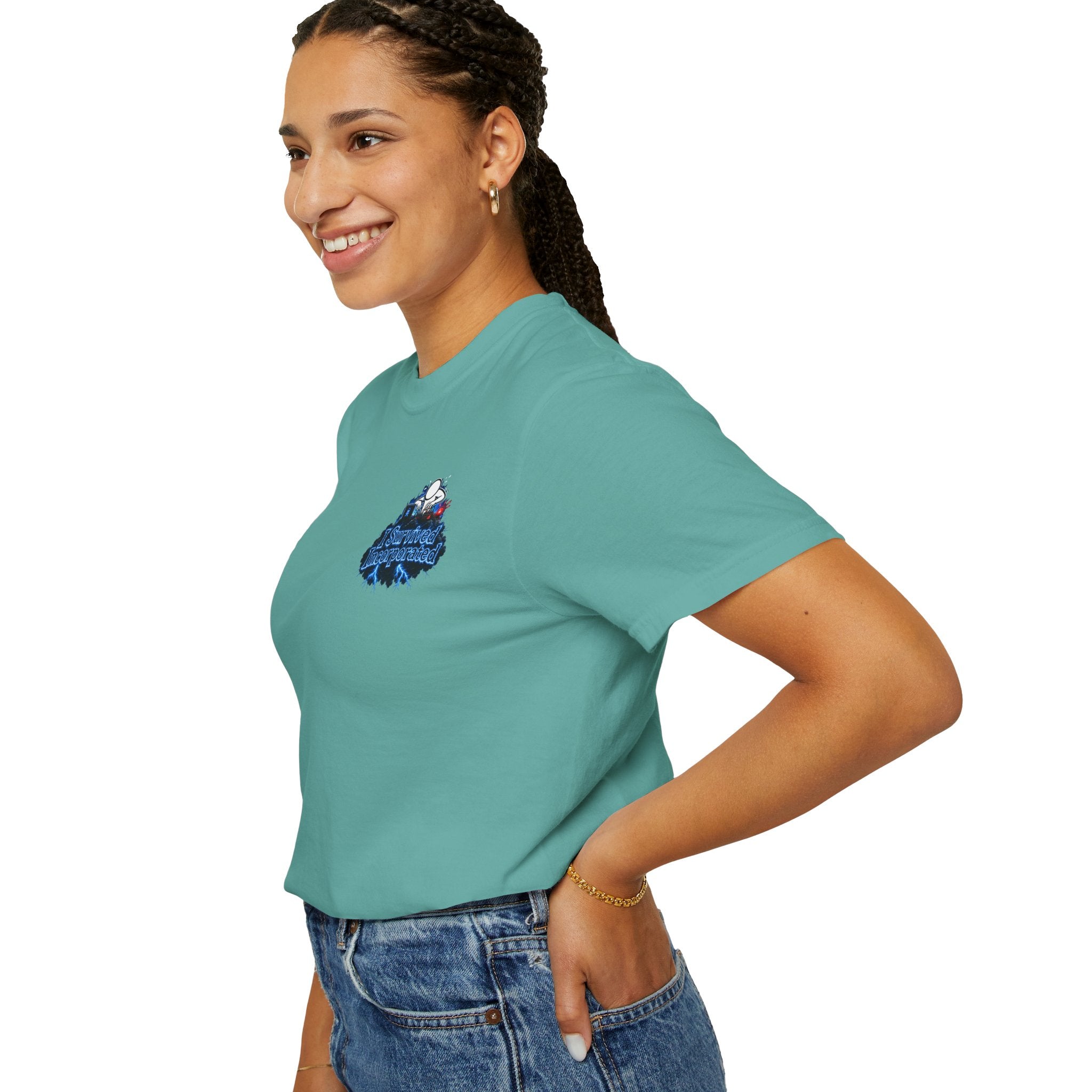 I Survived 2020 — "Please Stand By" Test Pattern Tee Lockdown Special Edition Summer Exclusive Unisex Garment-Dyed T-shirt