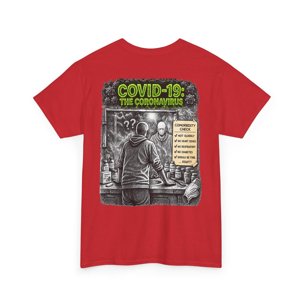 I Survived 2020 — Director's Cut S1:E1 "COVID-19: The Coronavirus" | Pandemic Edition Unisex Heavy Cotton Tee