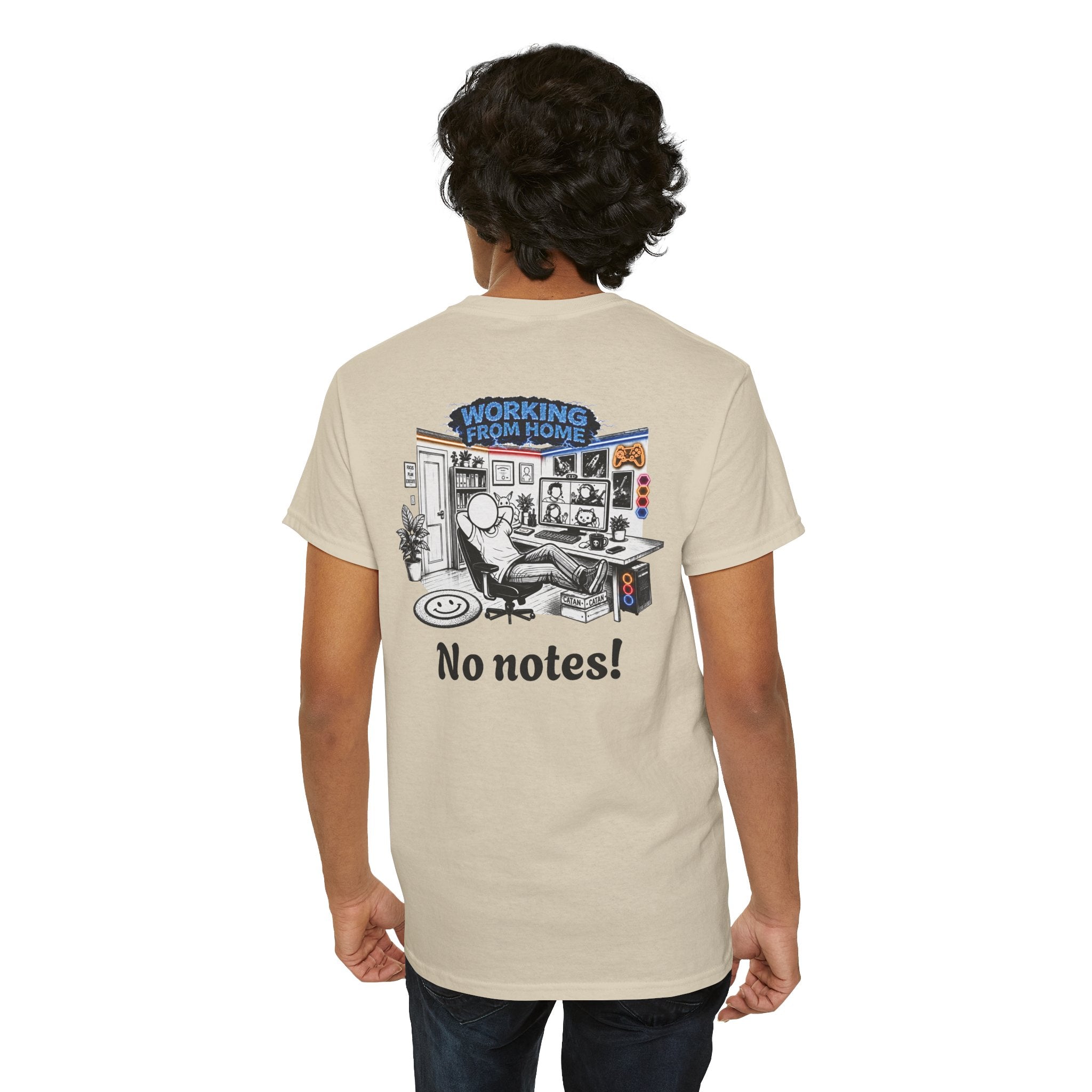 I Survived 2020 — LOCKDOWN S3:E4: Director's Cut "Working From Home" Unisex Heavy Cotton Tee