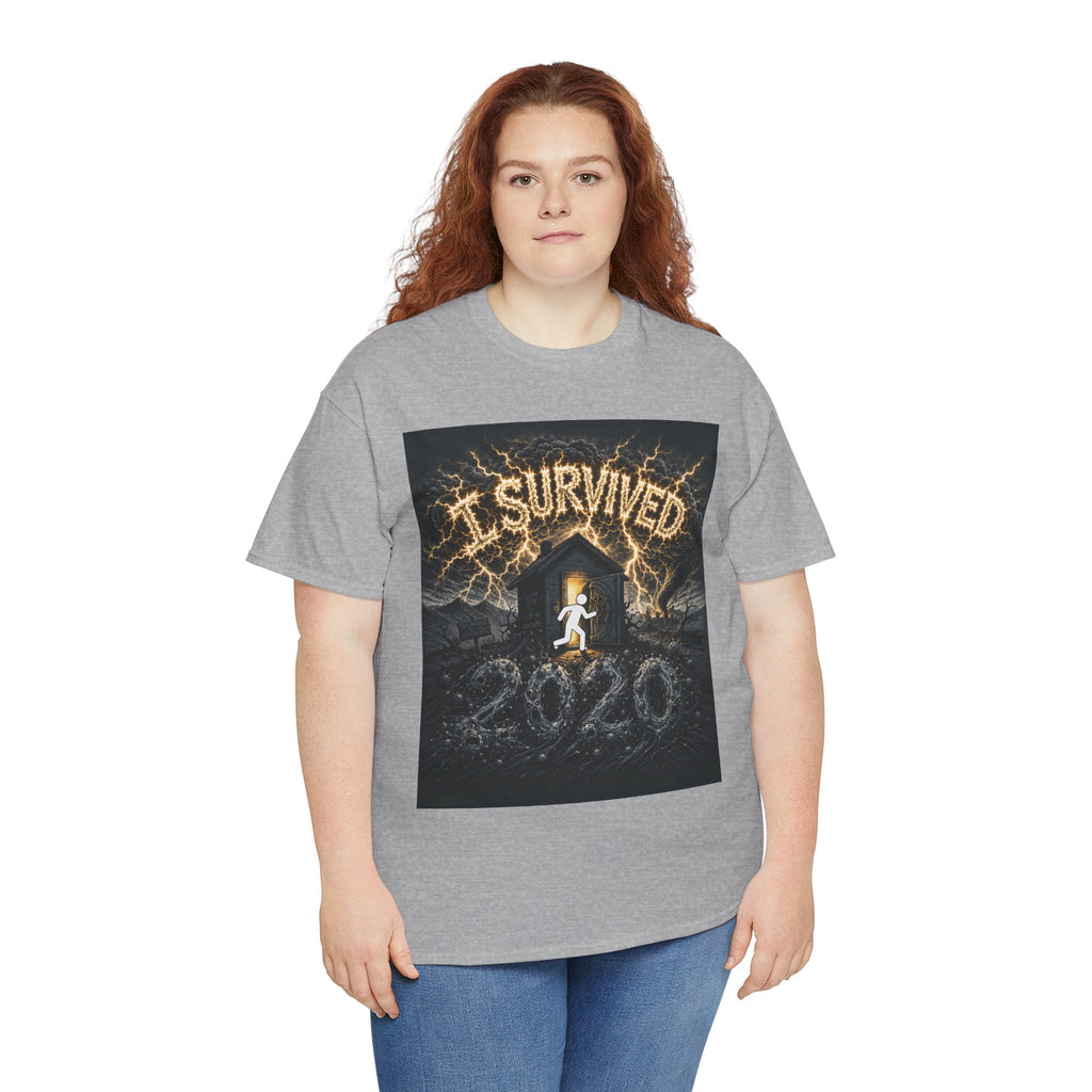 I Survived 2020 — Original PILOT Design Unisex Heavy Cotton Tee