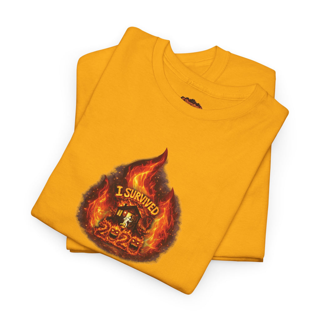 I Survived 2020 — WILDFIRES S2:E1: Director's Cut Special Edition "Berry Creek" Memorial Unisex Heavy Cotton Tee