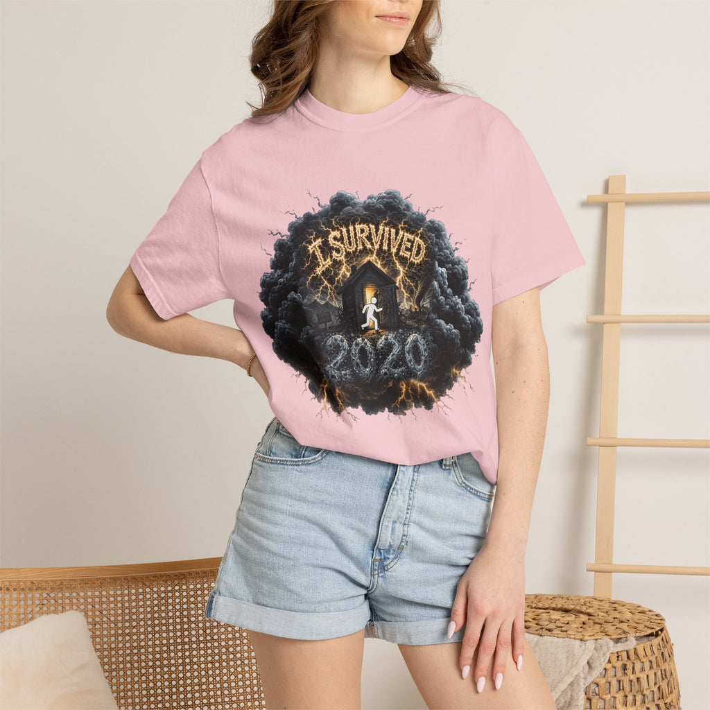 I Survived 2020 — Director's Cut Original Design Teaser Tee | Season 1 Premiere Drop Unisex Garment-Dyed T-shirt