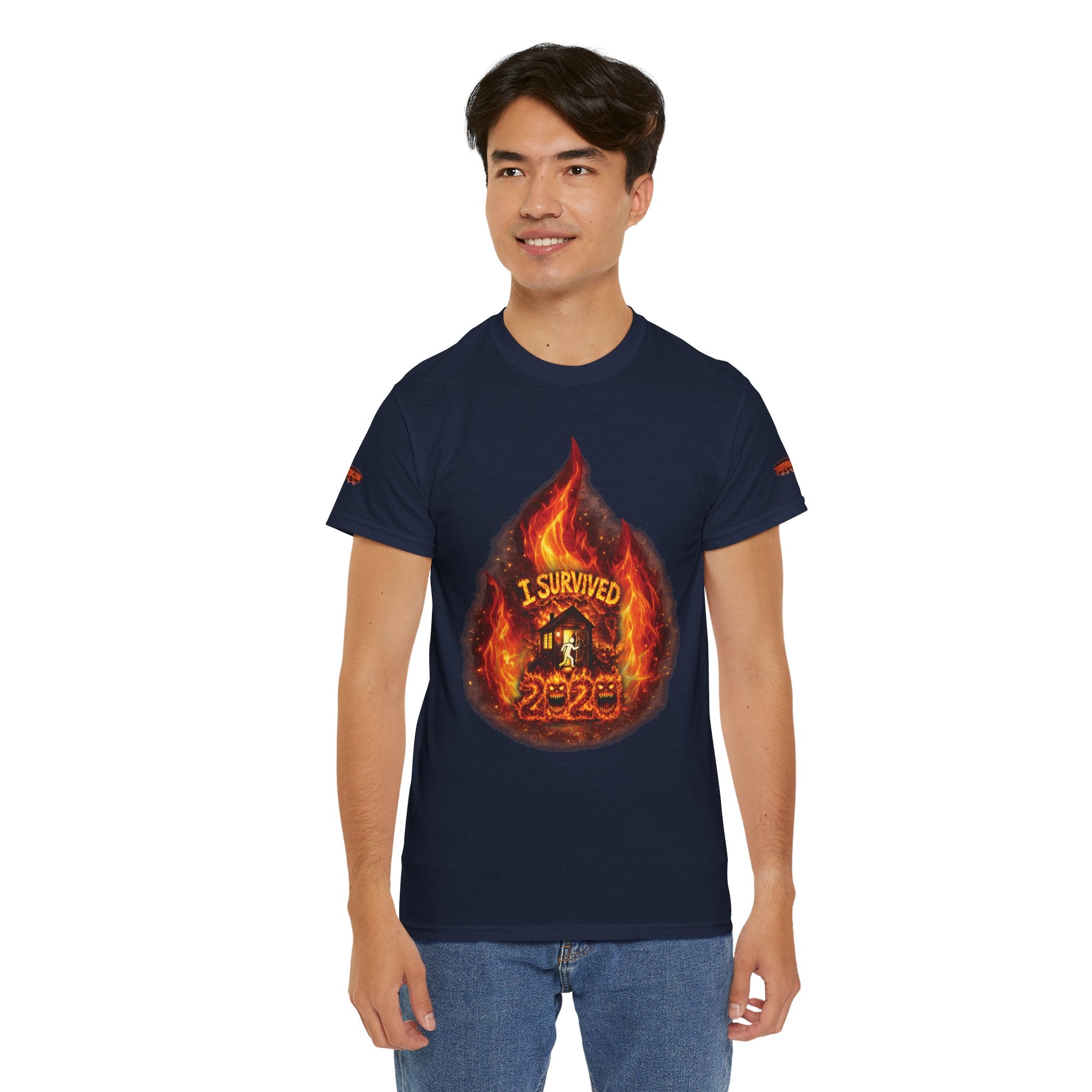I Survived 2020 — Director's Cut S2:E3 "The California Wildfires" | Wildfire Edition Memorial Unisex Heavy Cotton Tee (SPECIAL EDITION)