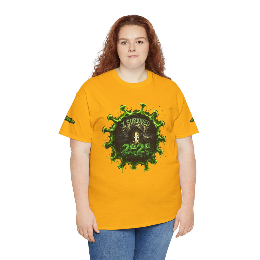 I Survived 2020 — Director's Cut S1:E1 "COVID-19: The Coronavirus" | Pandemic Edition Unisex Heavy Cotton Tee (SPECIAL EDITION)