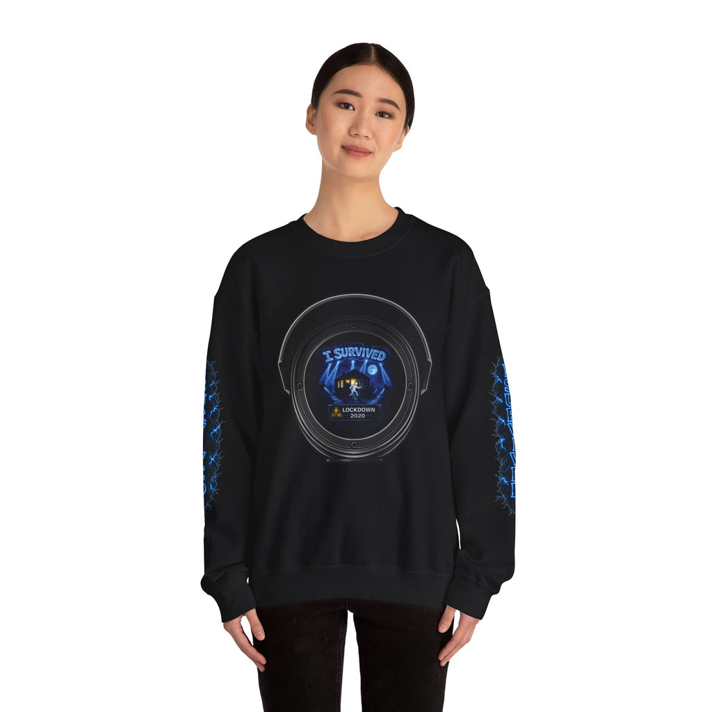 I Survived 2020 — Director's Cut S3:E4 "Working From Home" | Mid-Season Finale Pt. 1 | Lockdown Edition Documentary Unisex Heavy Blend™ Crewneck Sweatshirt