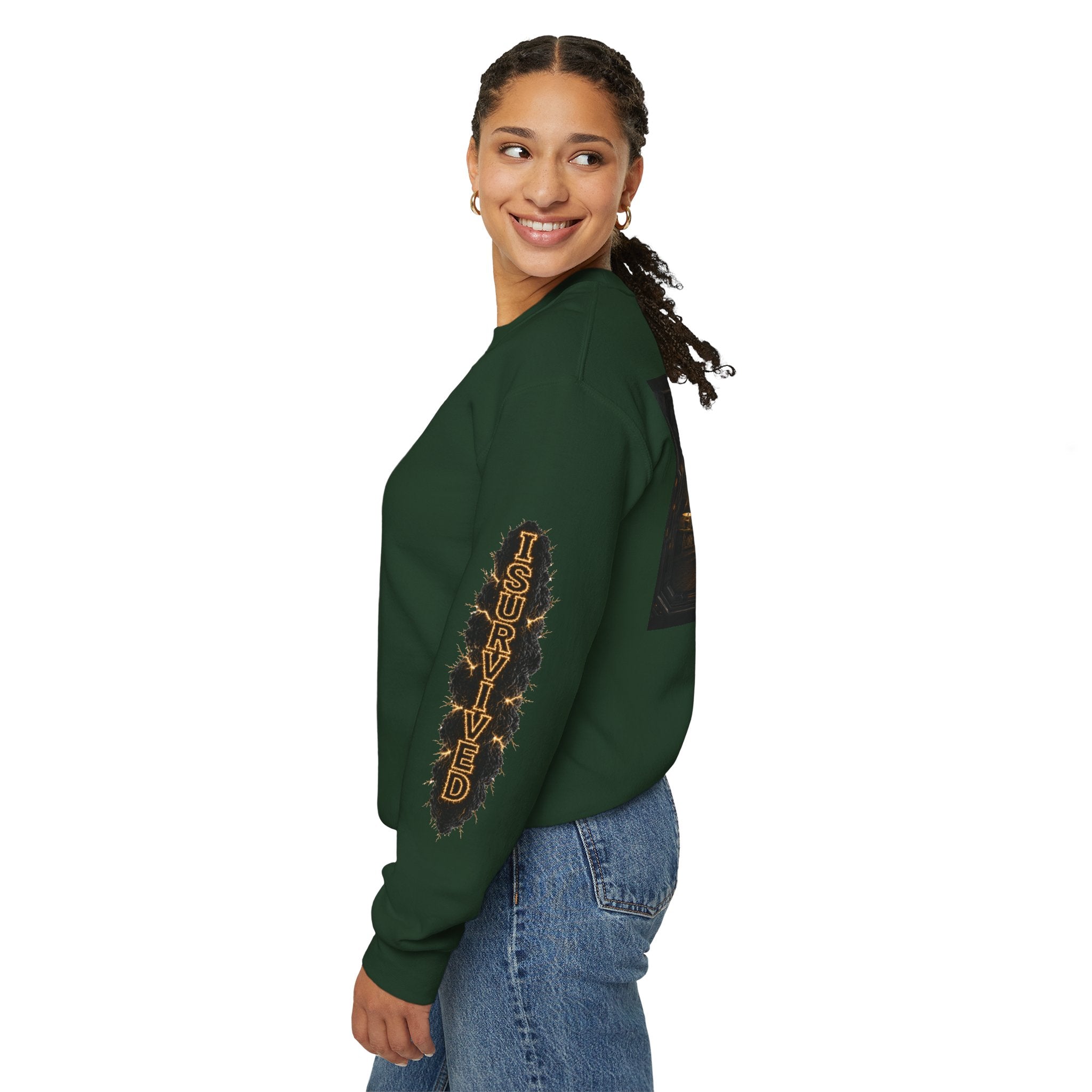 I Survived 2020 — Original PILOT Design: Director's Cut Special Edition Unisex Heavy Blend™ Crewneck Sweatshirt
