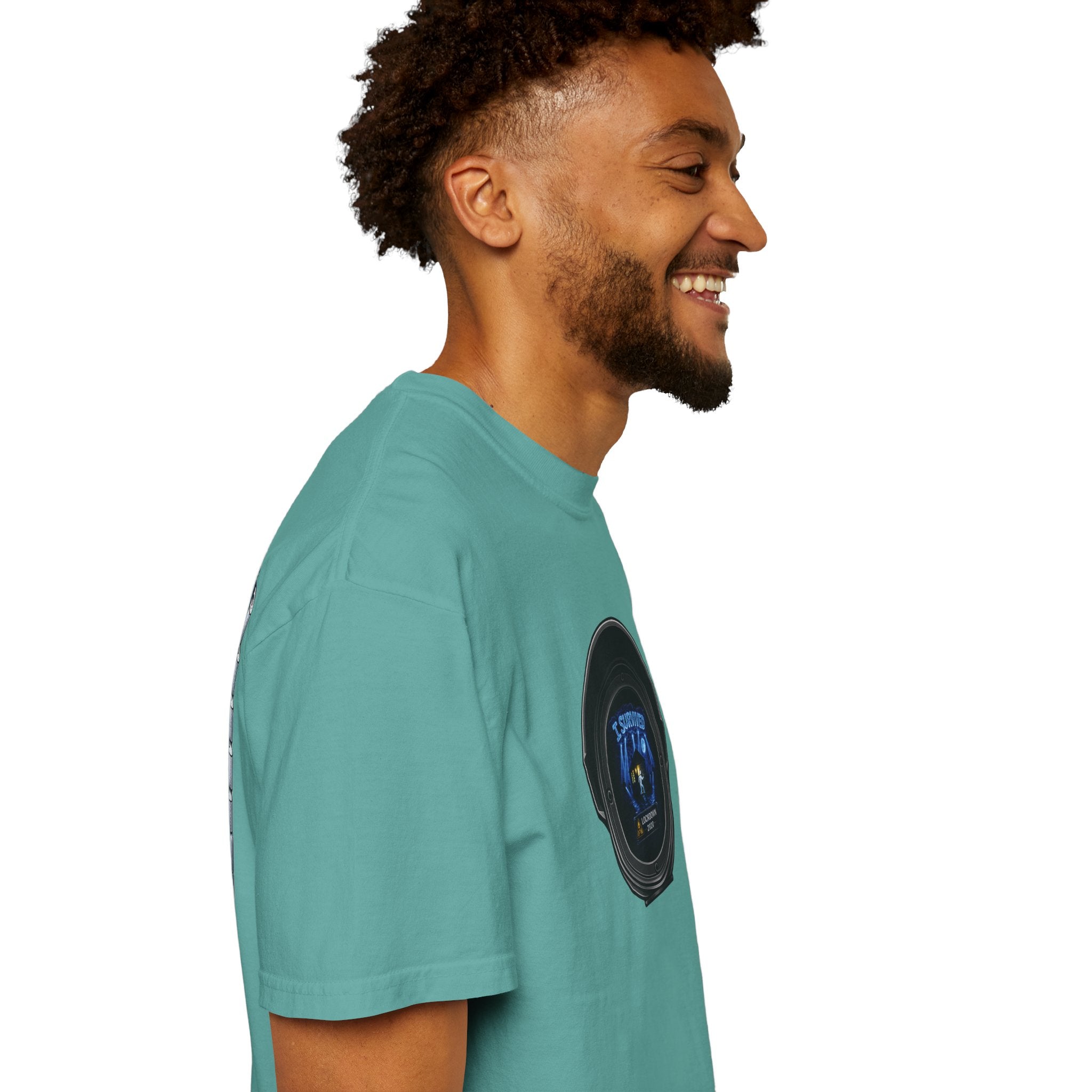 I Survived 2020 —  LOCKDOWN S3:E1: Director's Cut "Quarantine" Unisex Garment-Dyed T-shirt