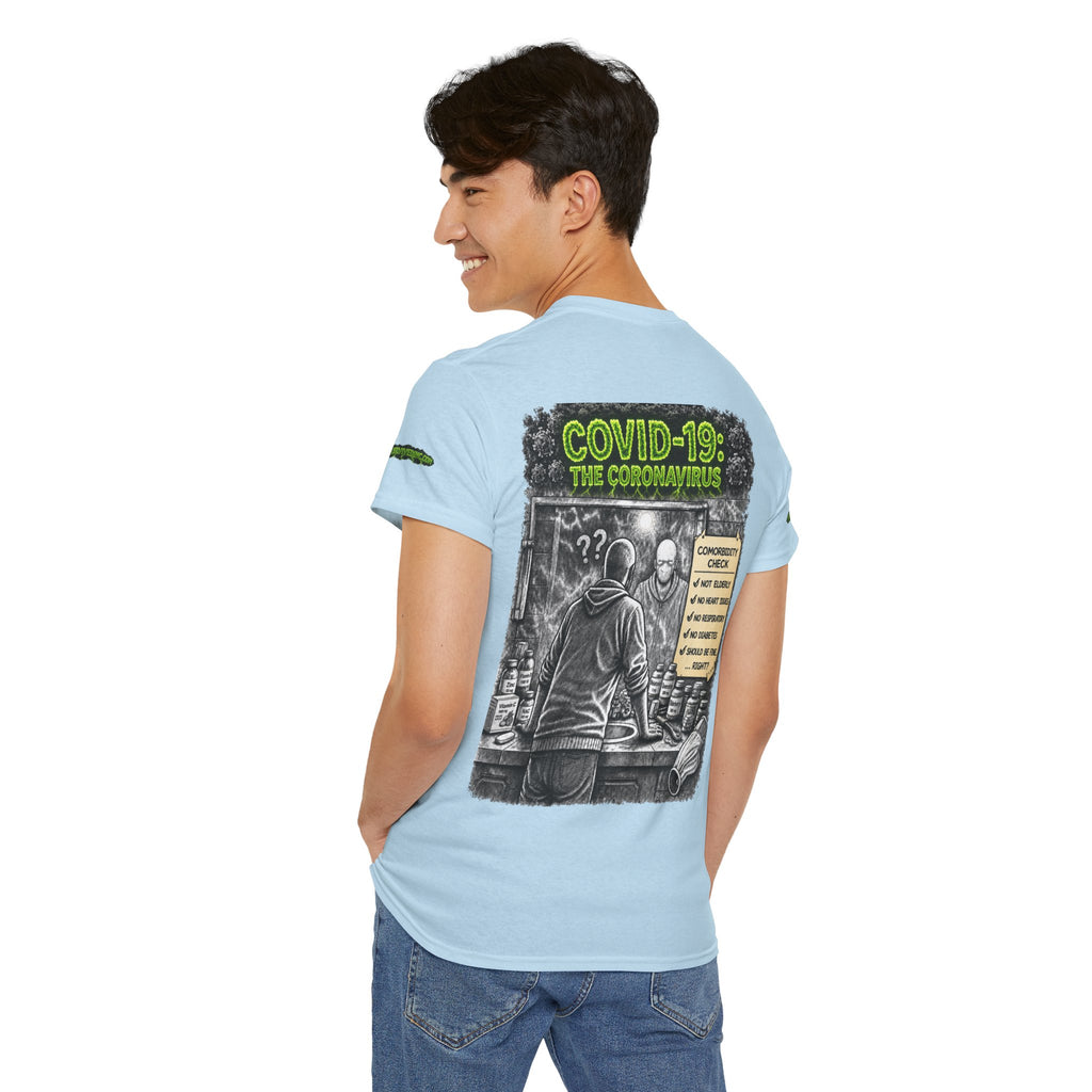 I Survived 2020 — S1:E1 "COVID-19: The Coronavirus" | Pandemic Edition Unisex Heavy Cotton Tee (SPECIAL EDITION)