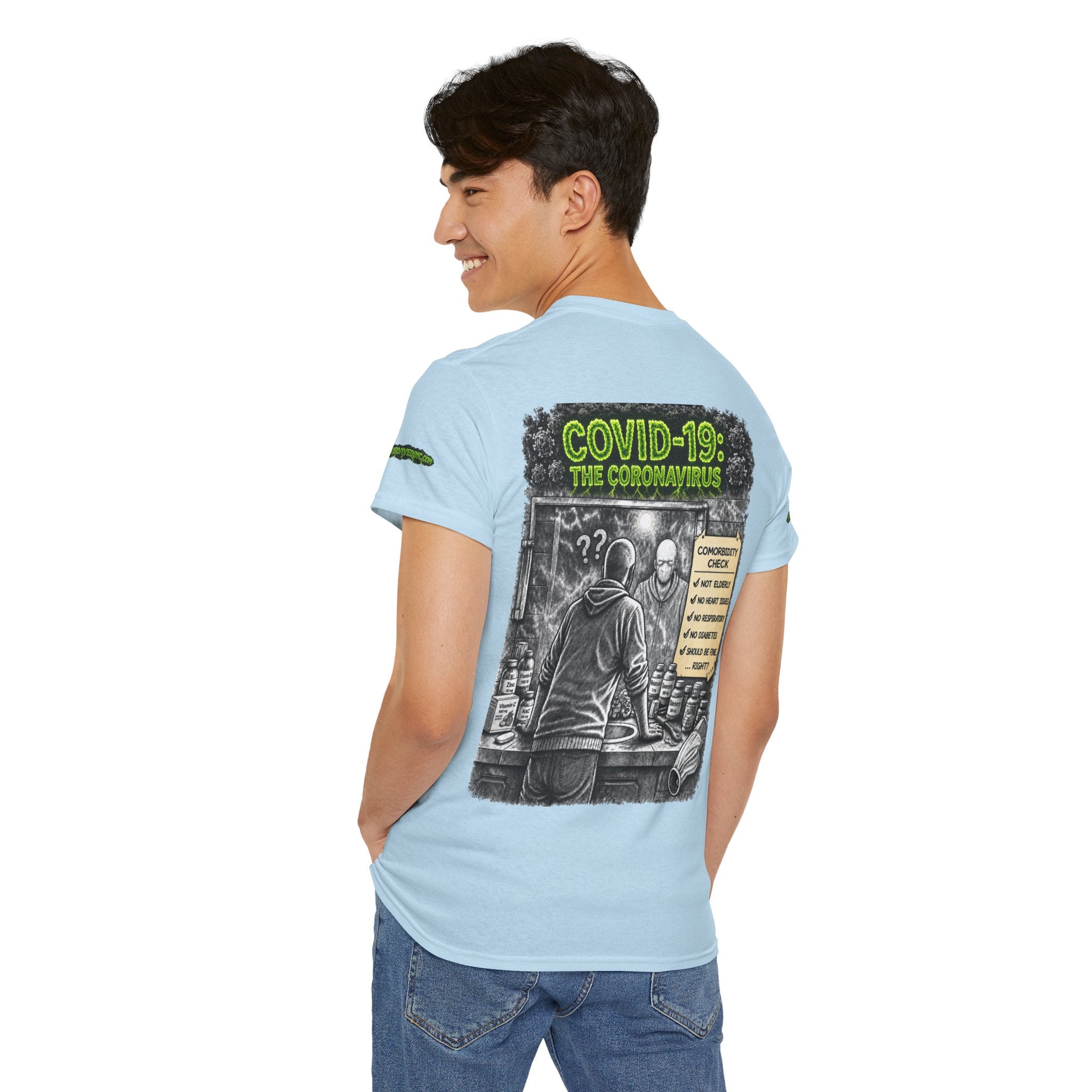 I Survived 2020 — S1:E1 "COVID-19: The Coronavirus" | Pandemic Edition Unisex Heavy Cotton Tee (SPECIAL EDITION)